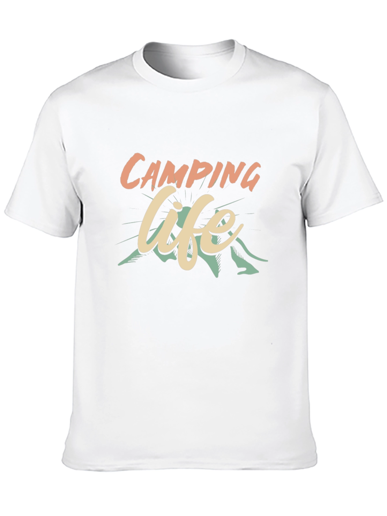 Black Camping Life Graphic Tee view 10