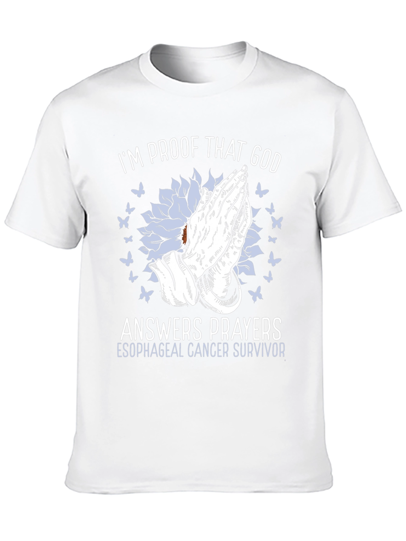 Black Faithful Cancer Survivor T-Shirt view 10