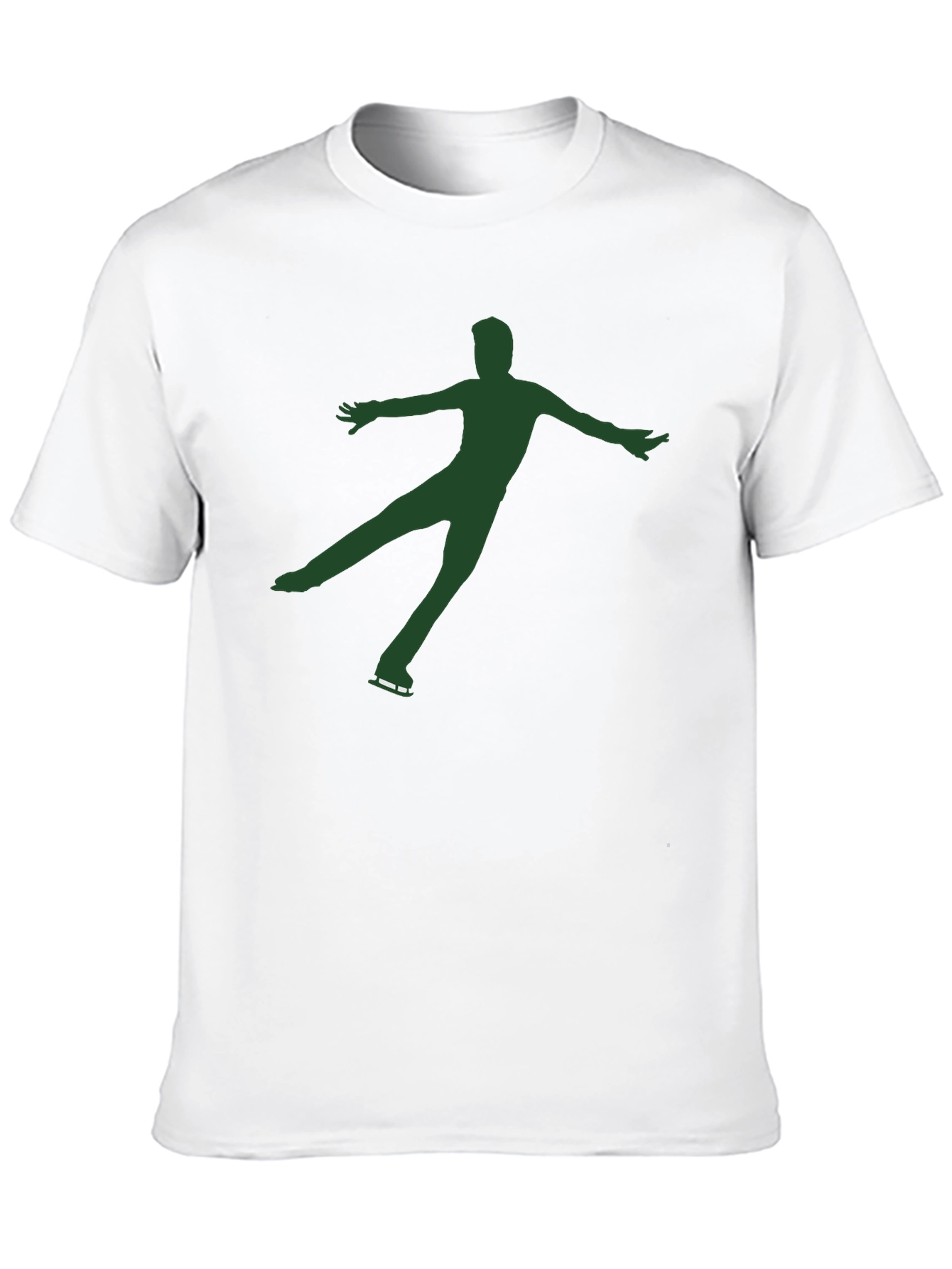 Black Figure Skater Graphic Tee - Black view 10