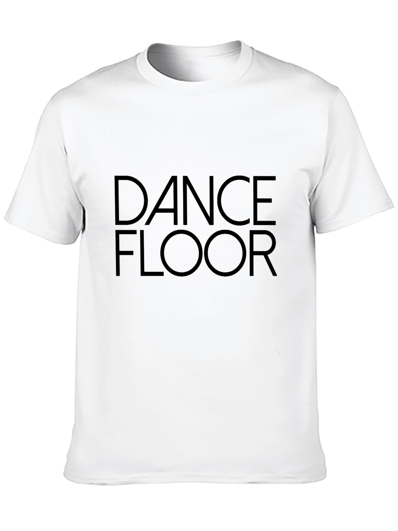 Black Dance Floor Black T-Shirt - Stylish Club Wear view 10