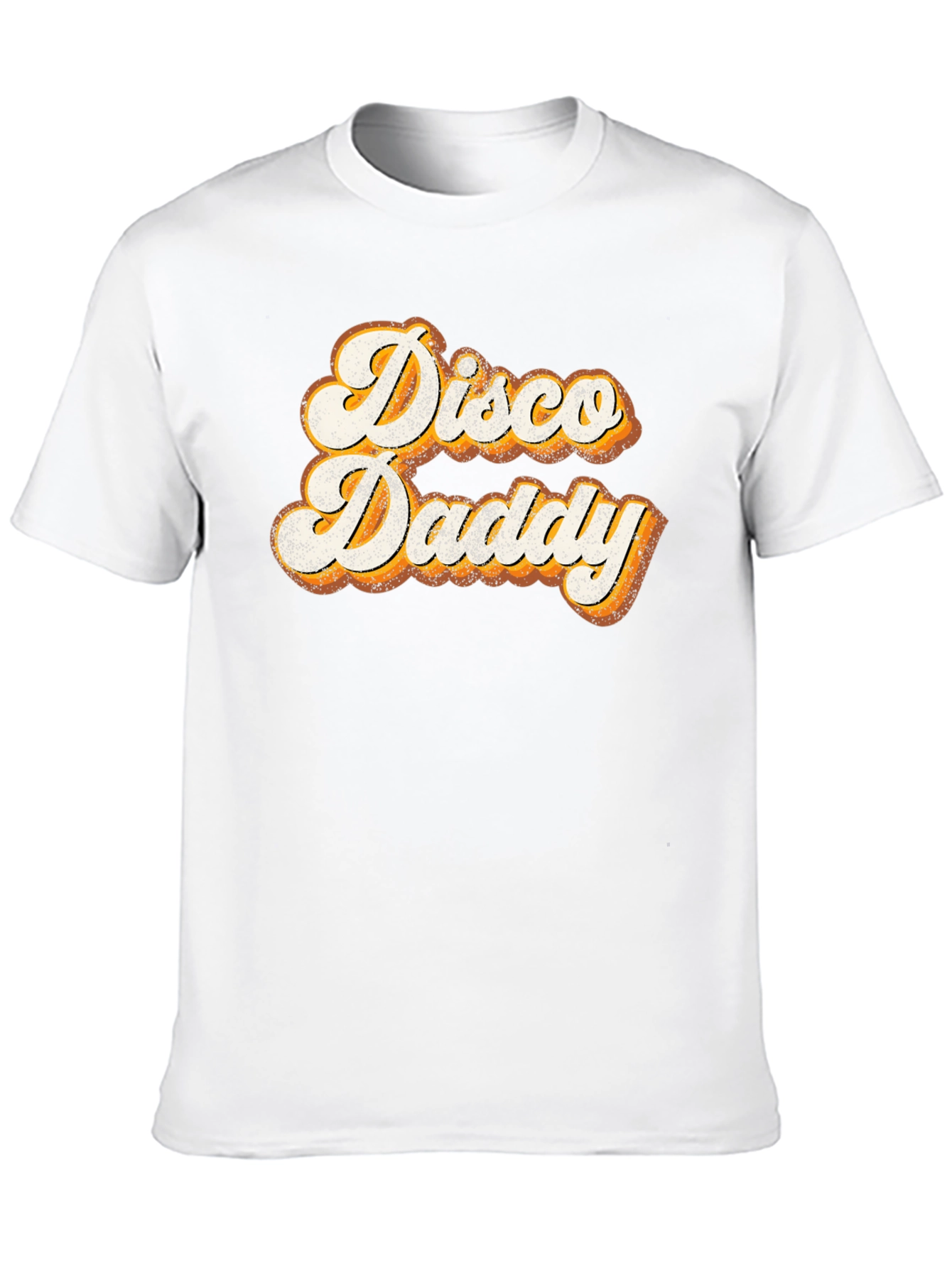 Black Retro Disco Daddy T-Shirt - Vintage Style view 10
