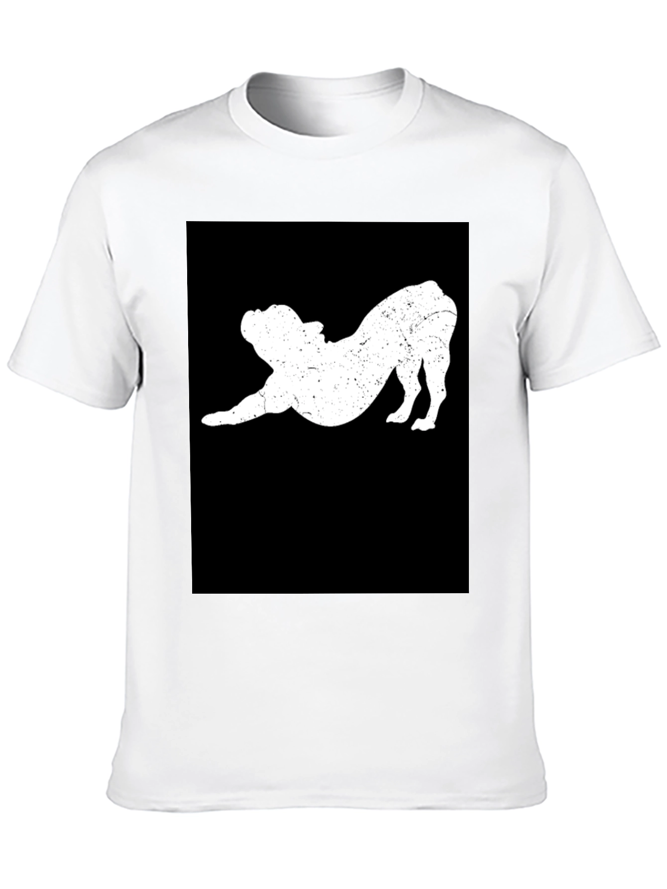 Black Bulldog Stretch Black T-Shirt - Comfort Fit view 10