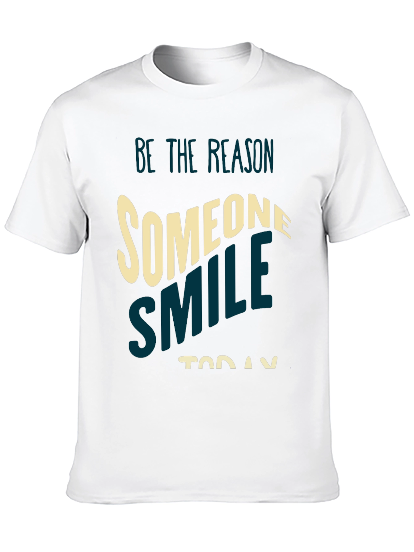 Black Be The Reason Smile Graphic Tee view 10