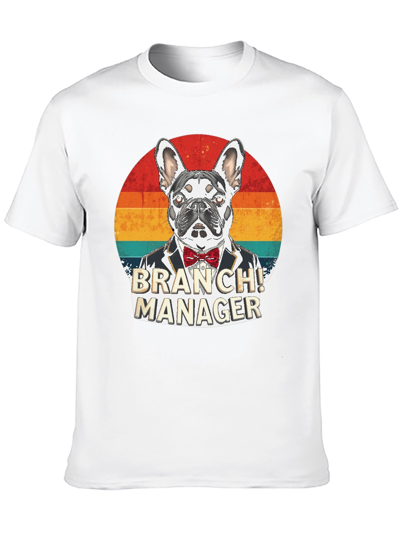 Black Branch Manager Bulldog T-Shirt view 10