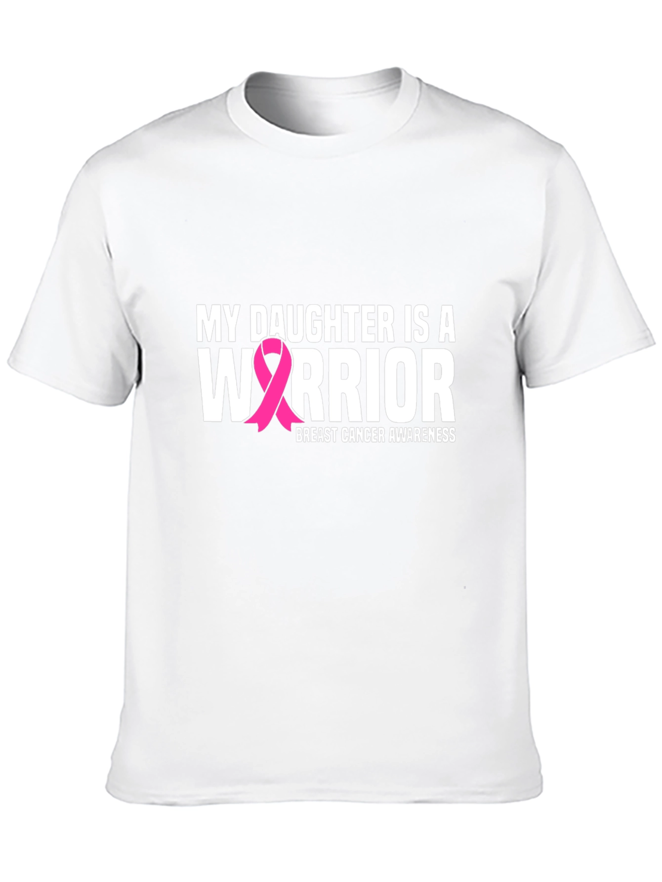 Black Breast Cancer Awareness Warrior T-Shirt view 10
