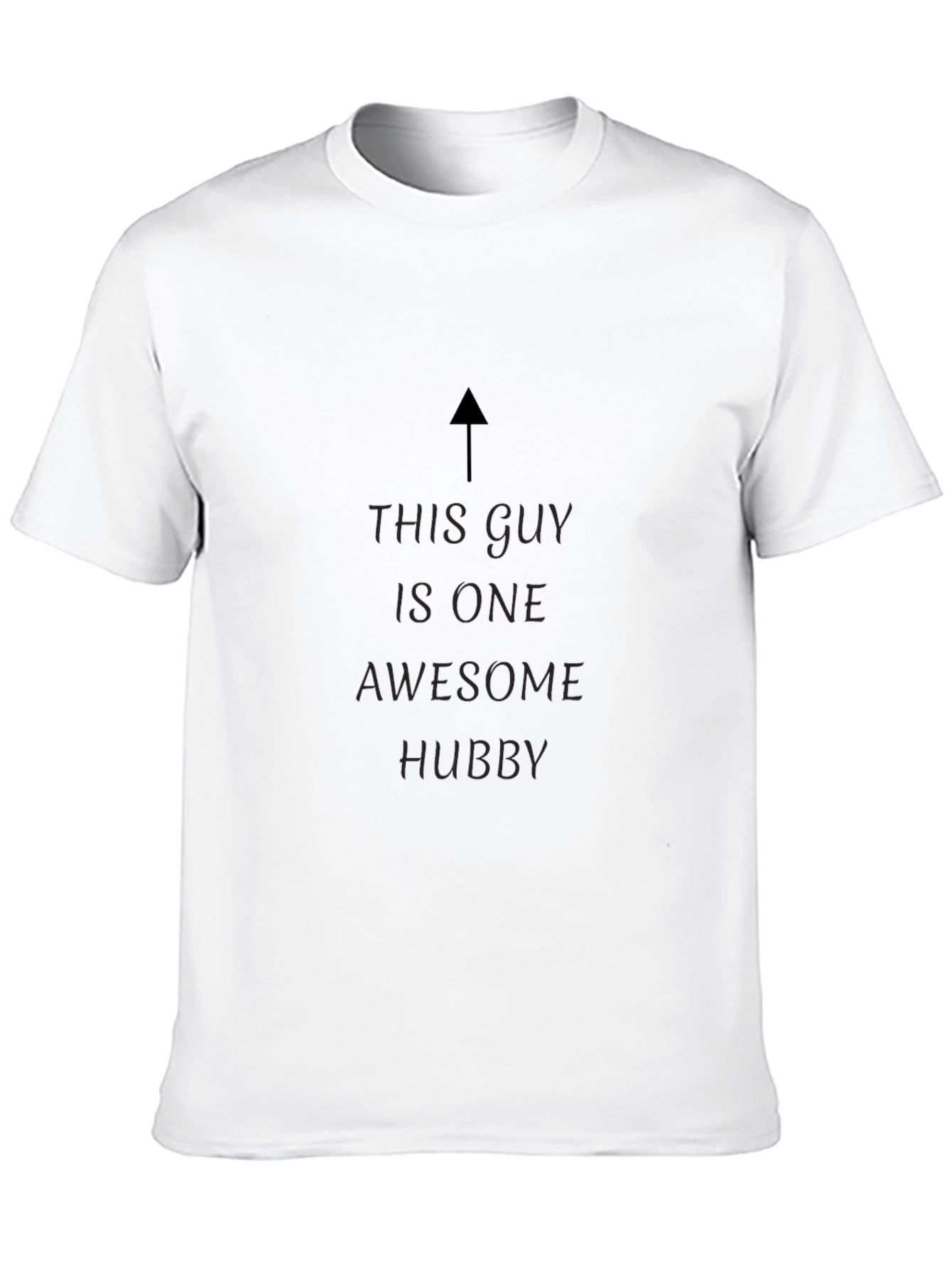 Black Awesome Hubby T-Shirt - Perfect Gift for Husbands view 10