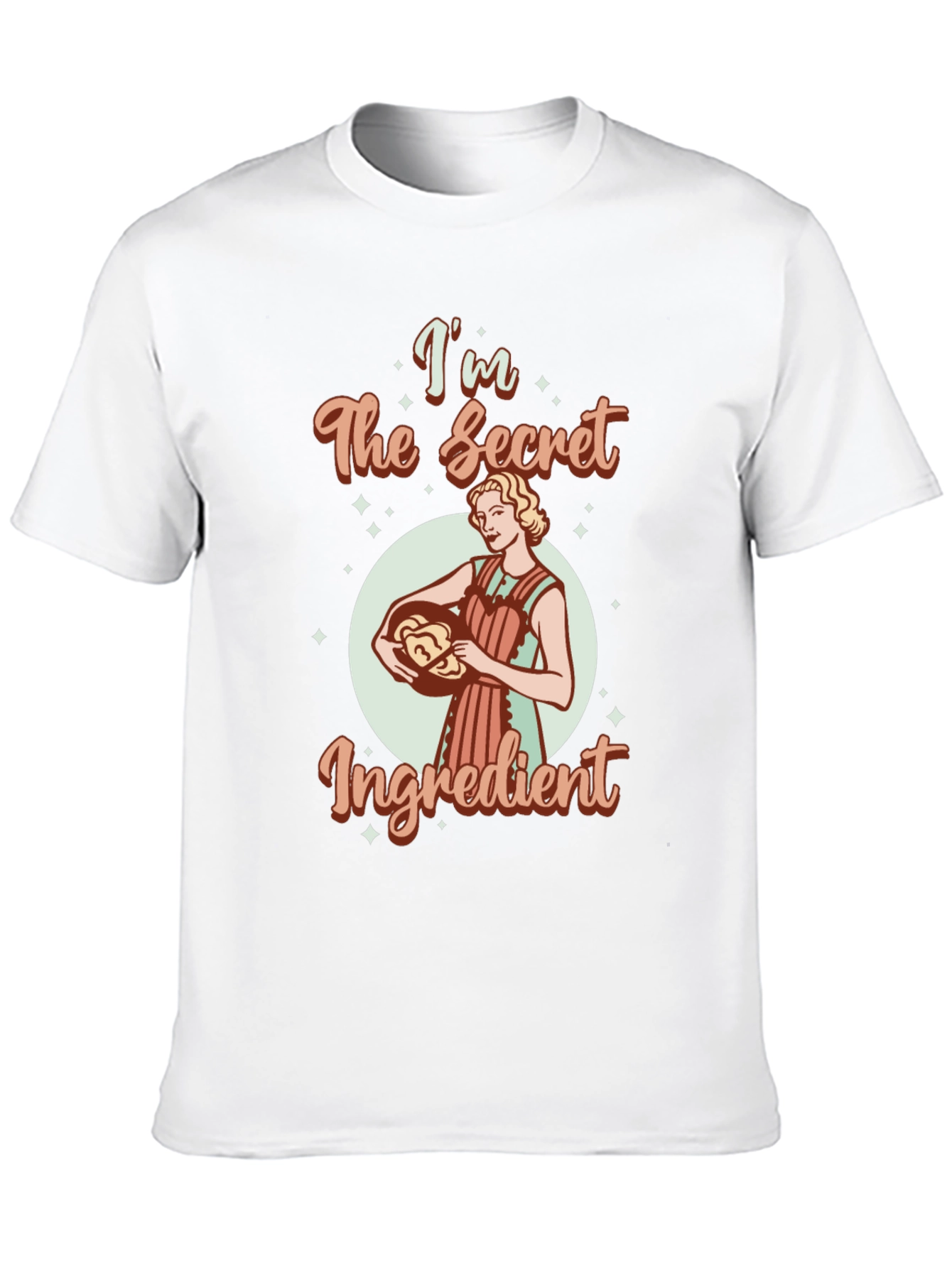 Black I'm The Secret Ingredient Graphic Tee view 10