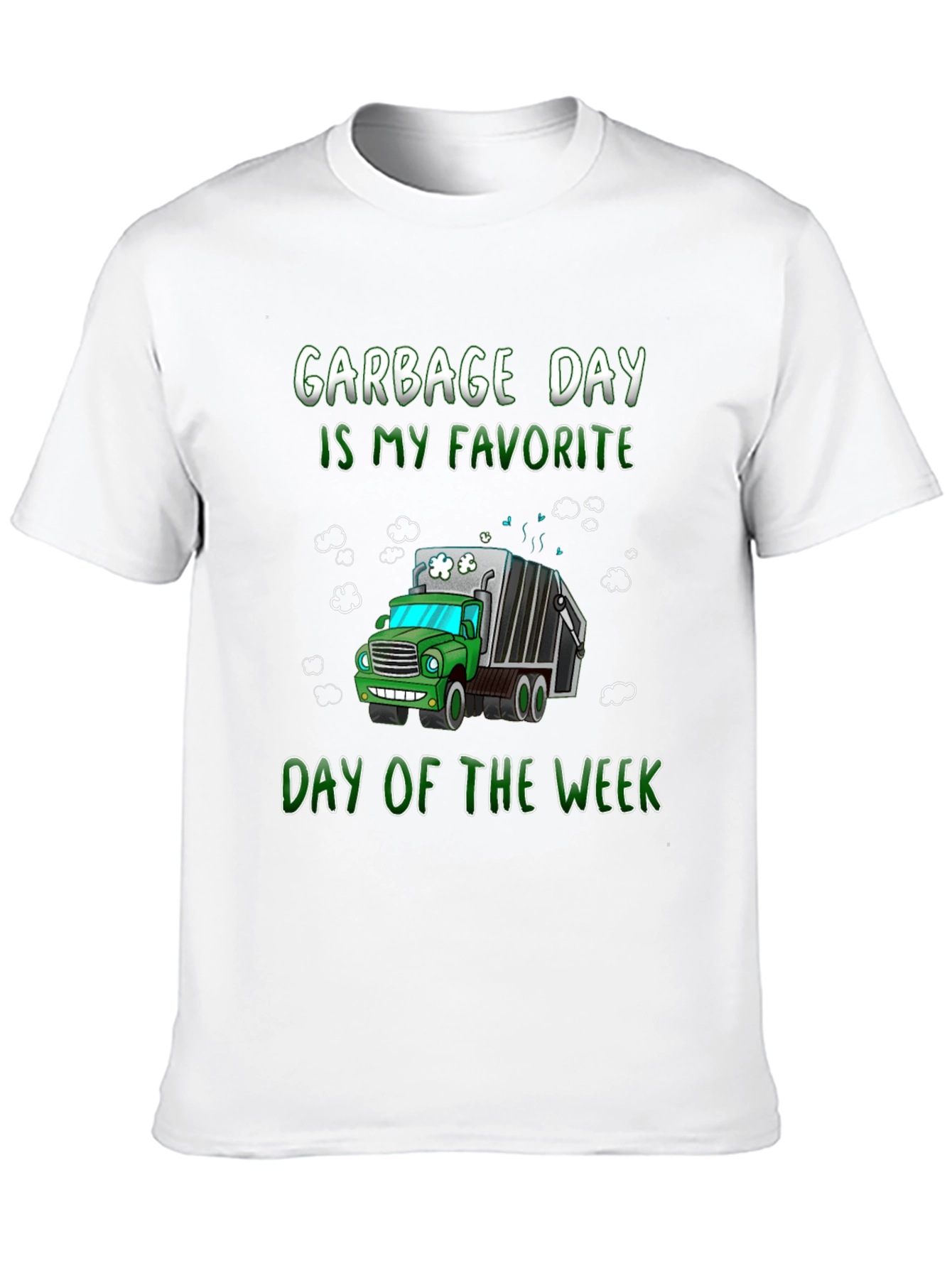 Black Garbage Day T-Shirt: Fun & Unique Graphic Tee view 10