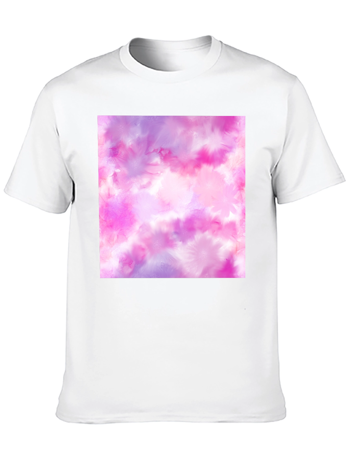 Black Watercolor Tie-Dye Graphic Tee view 10