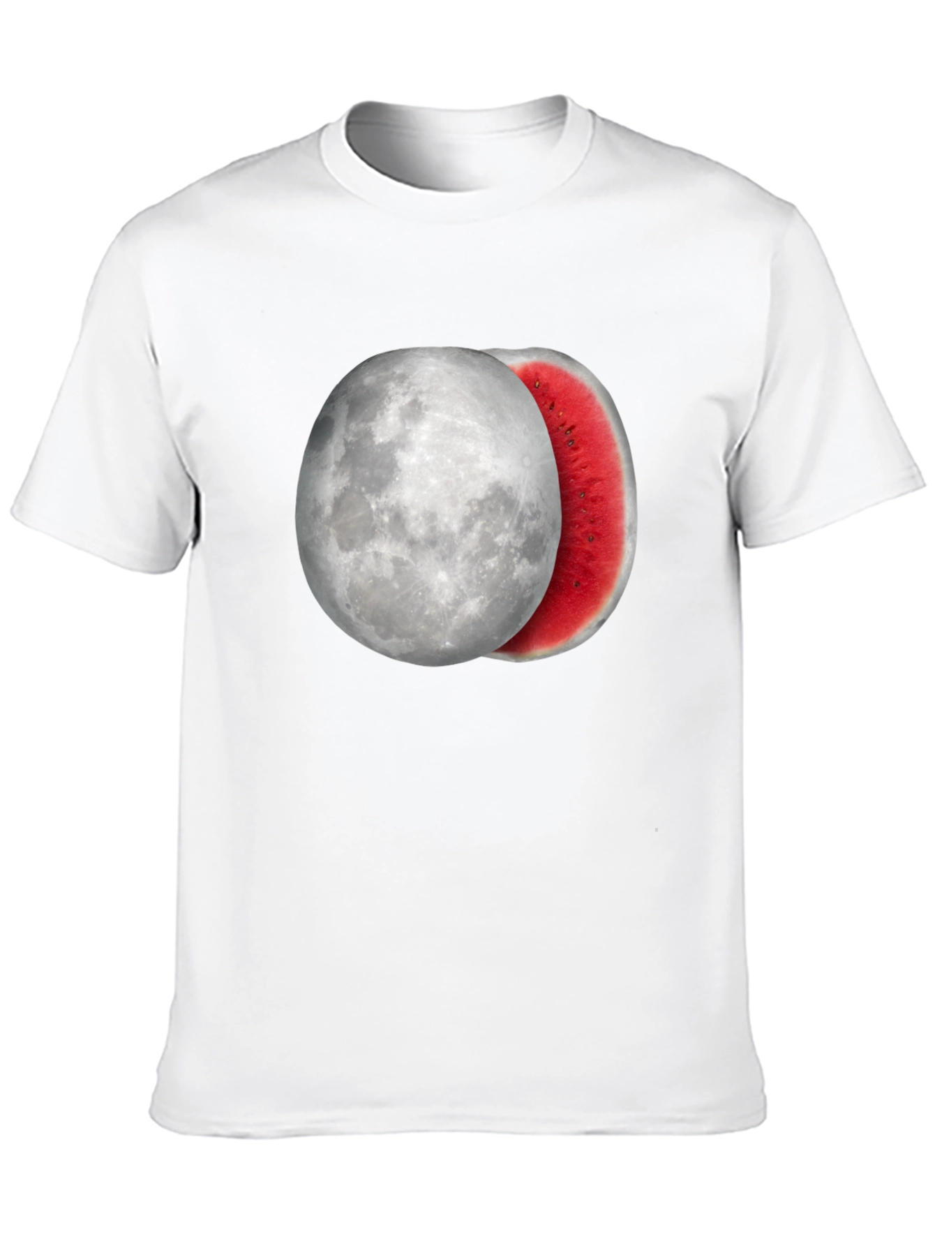 Black Moon Watermelon Graphic Tee - Cool Summer Style view 10