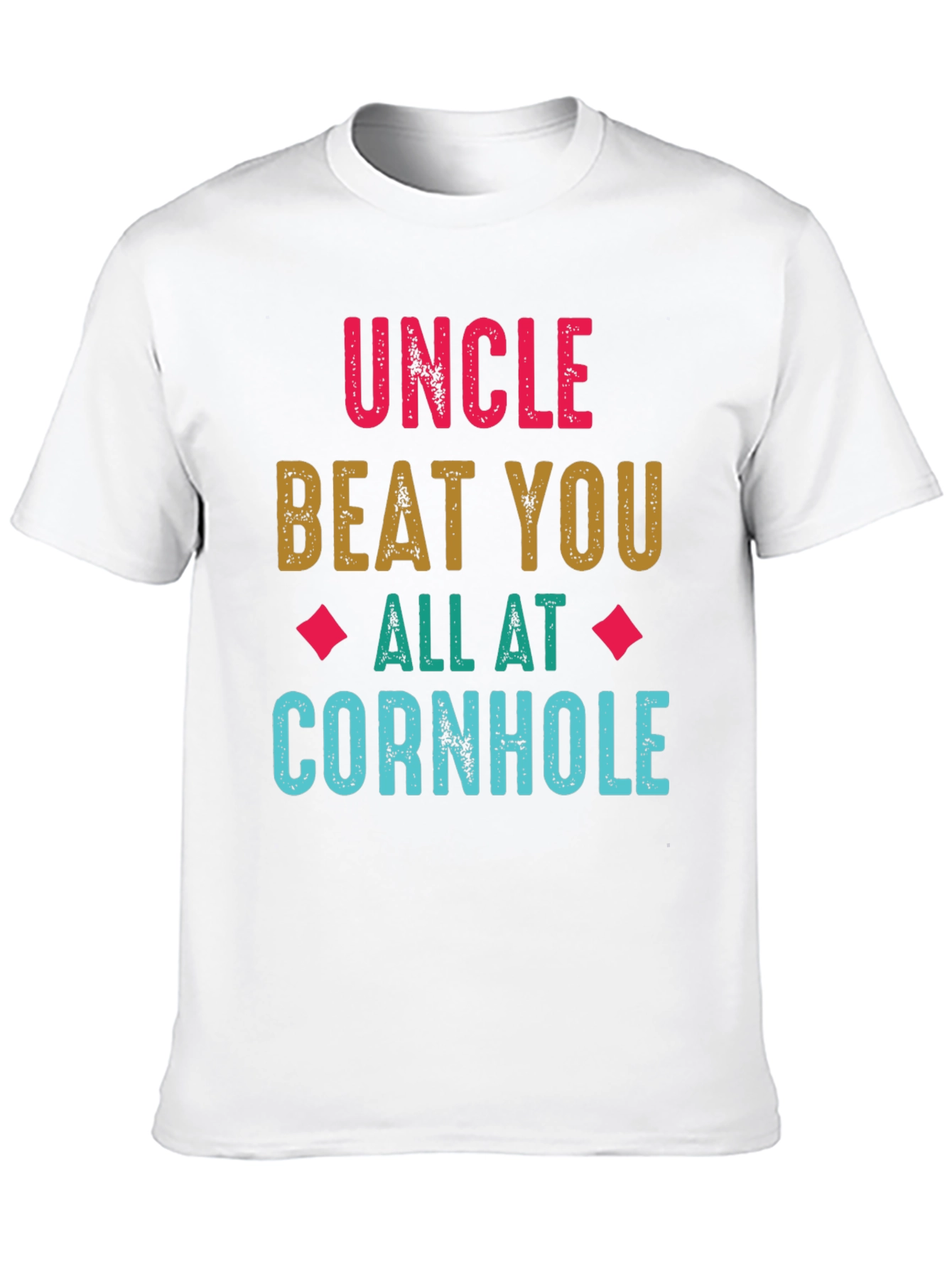 Black Uncle Cornhole T-Shirt - Funny Family Game Day Tee view 10
