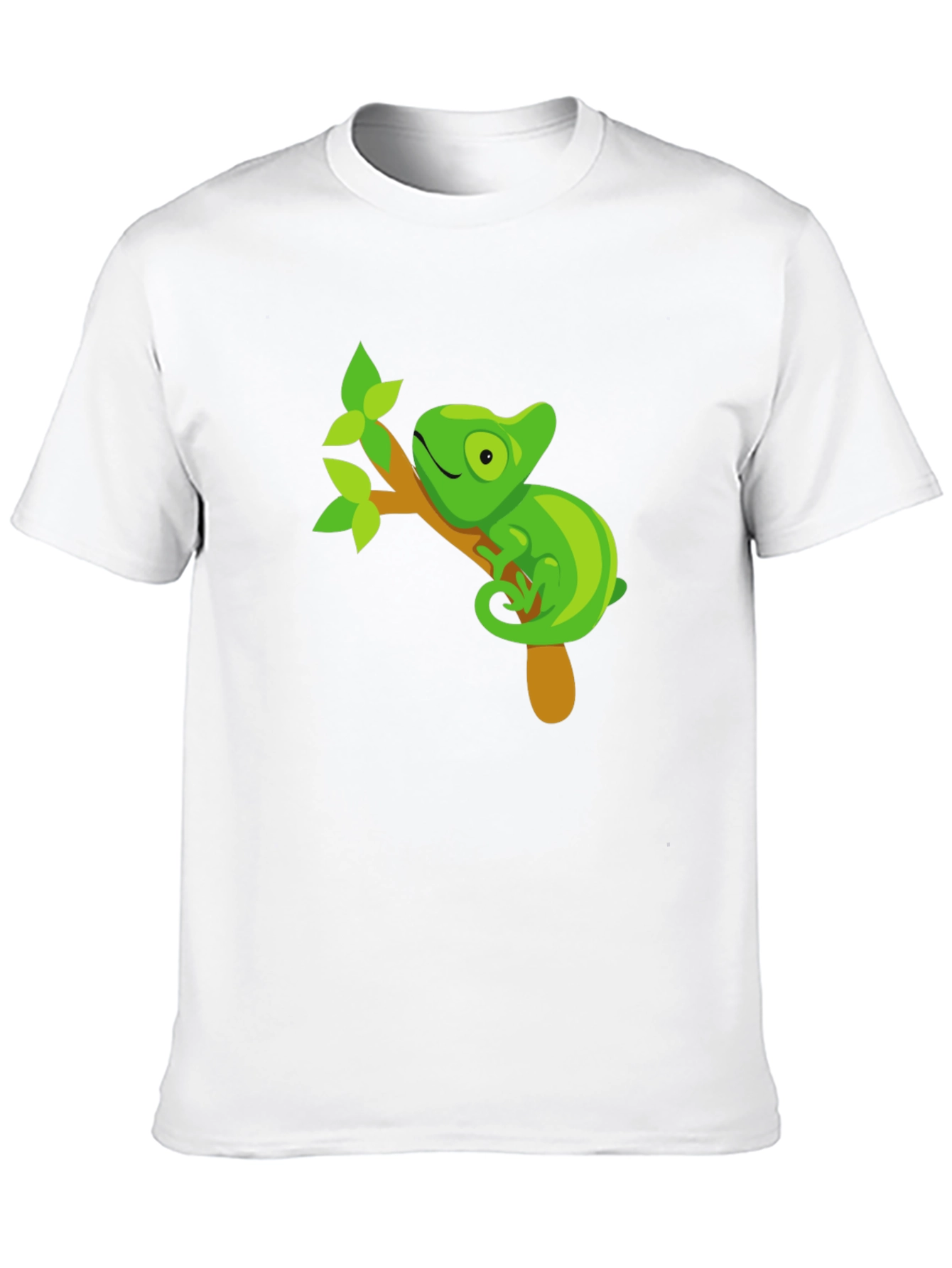 Black Chameleon Graphic T-Shirt - Black view 10