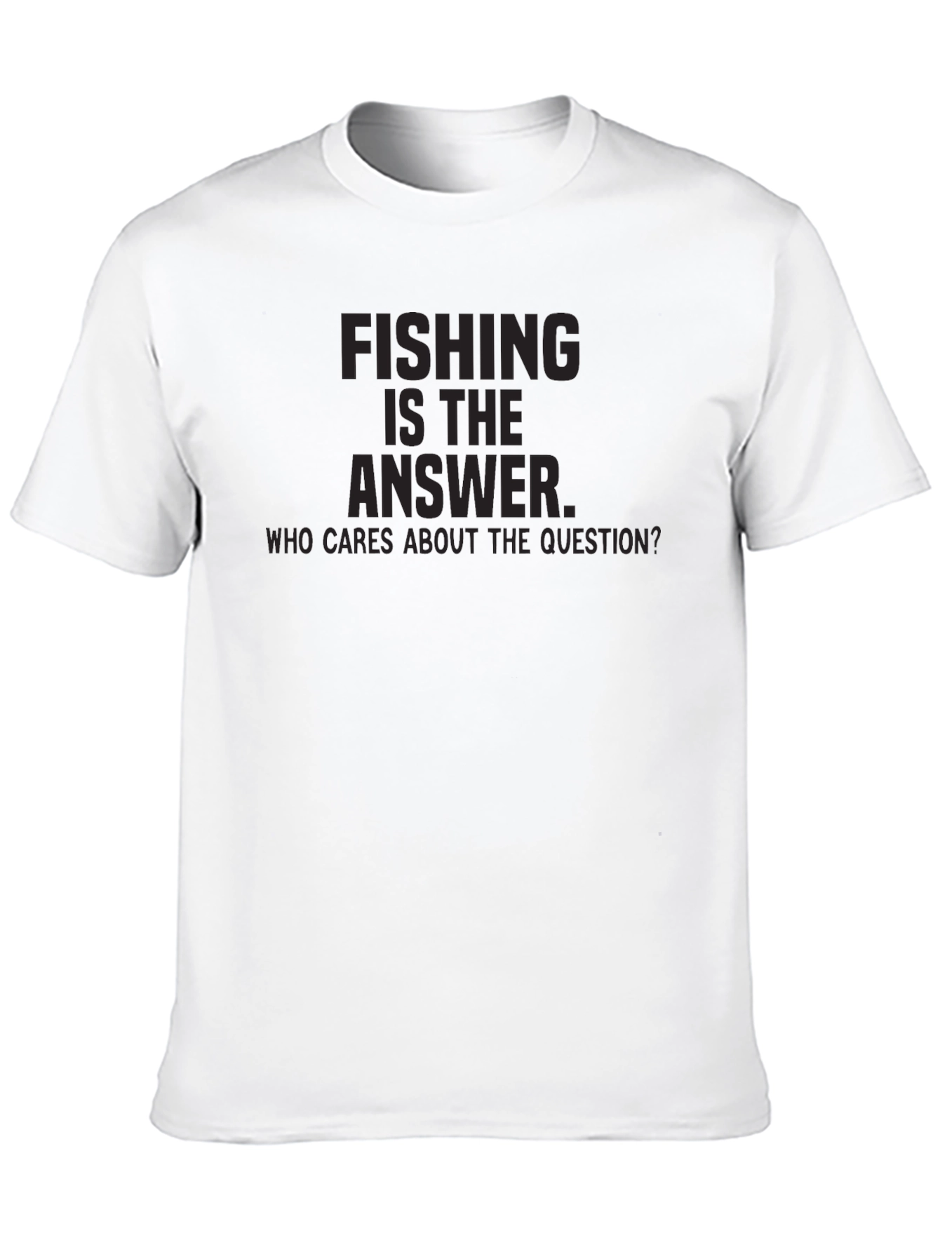 Black Fishing is the Answer T-Shirt view 10