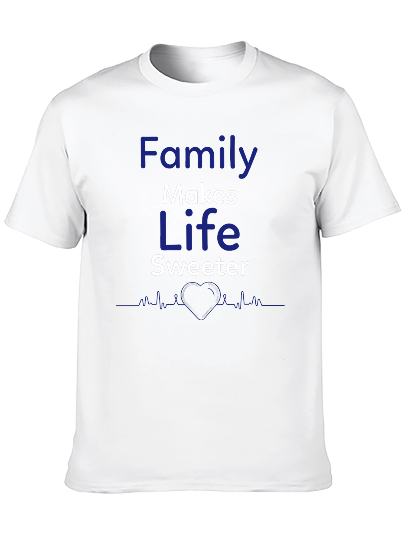 Black Family Makes Life Sweeter Black T-Shirt view 10