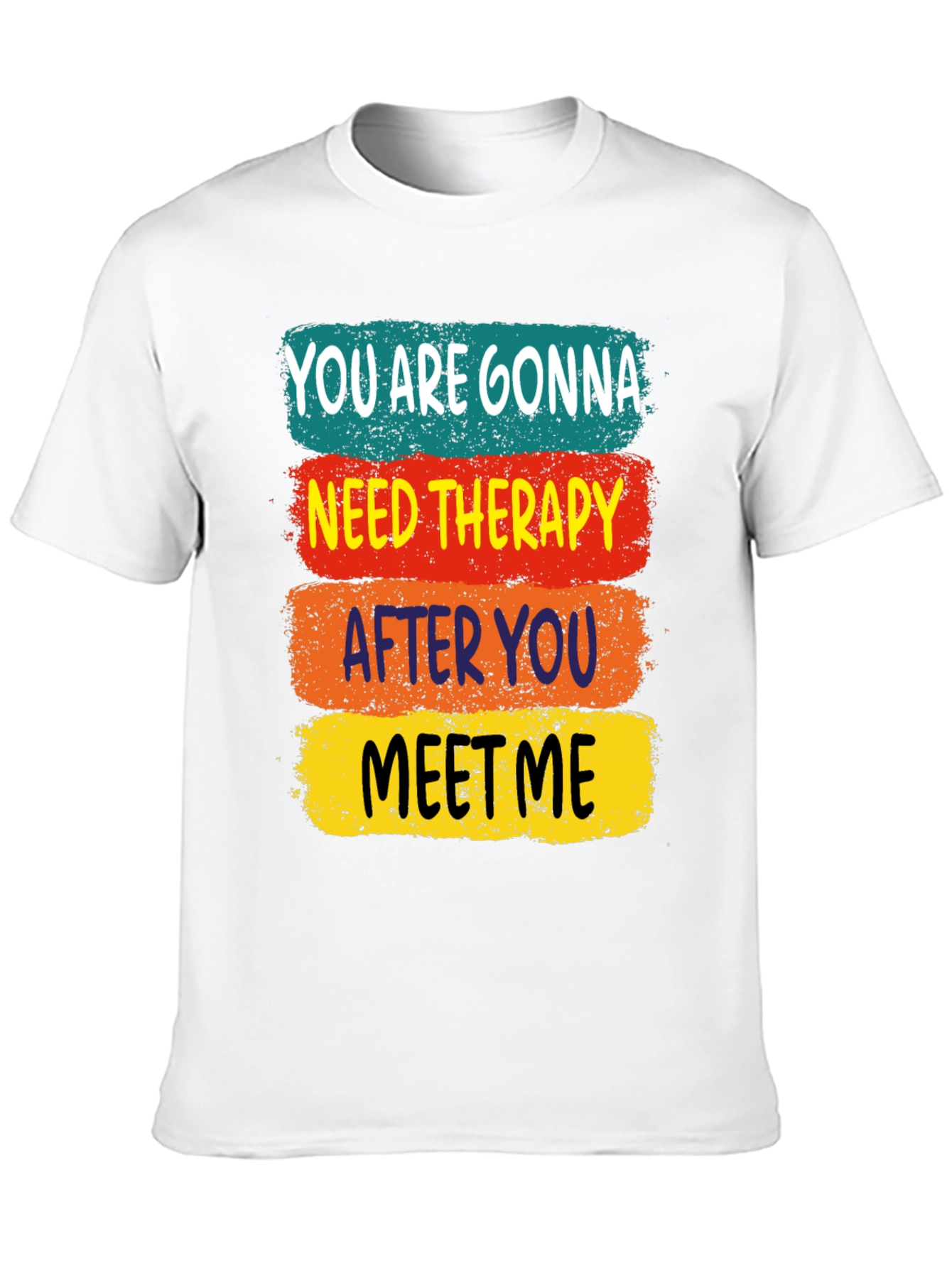 Black Need Therapy T-Shirt view 10