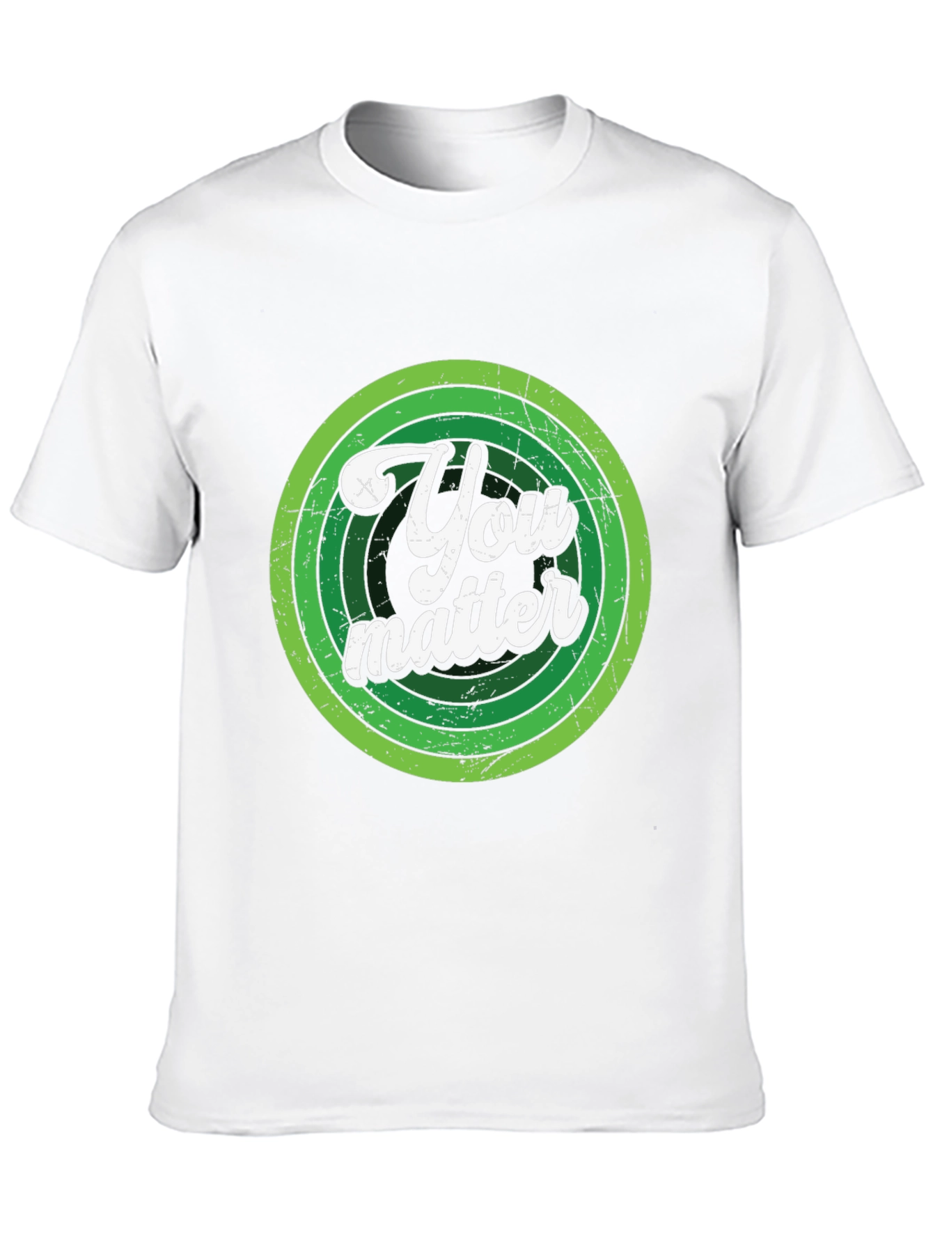 Black You Matter Graphic Tee - Men's Black T-Shirt view 10