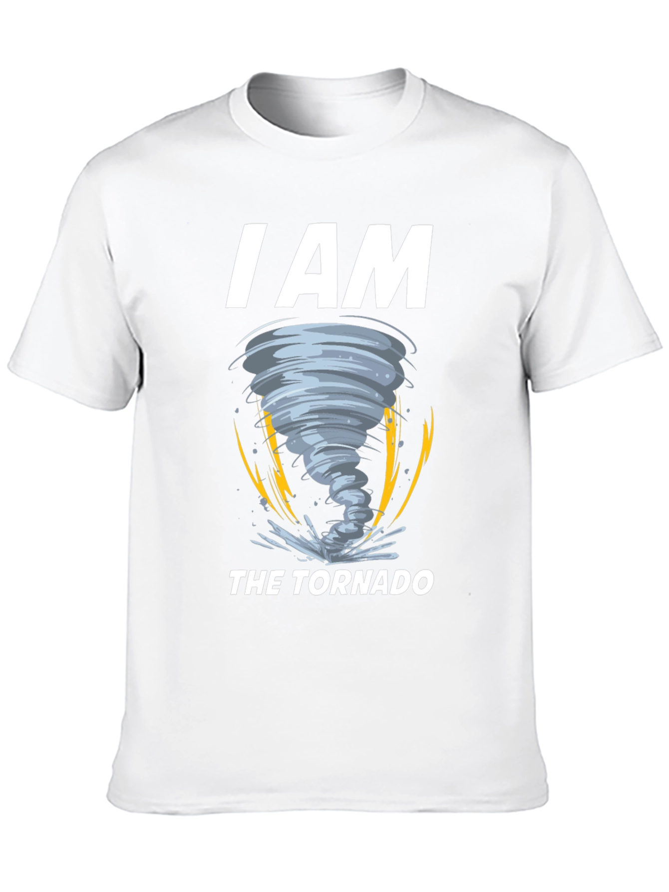 Black I Am The Tornado Graphic T-Shirt view 10