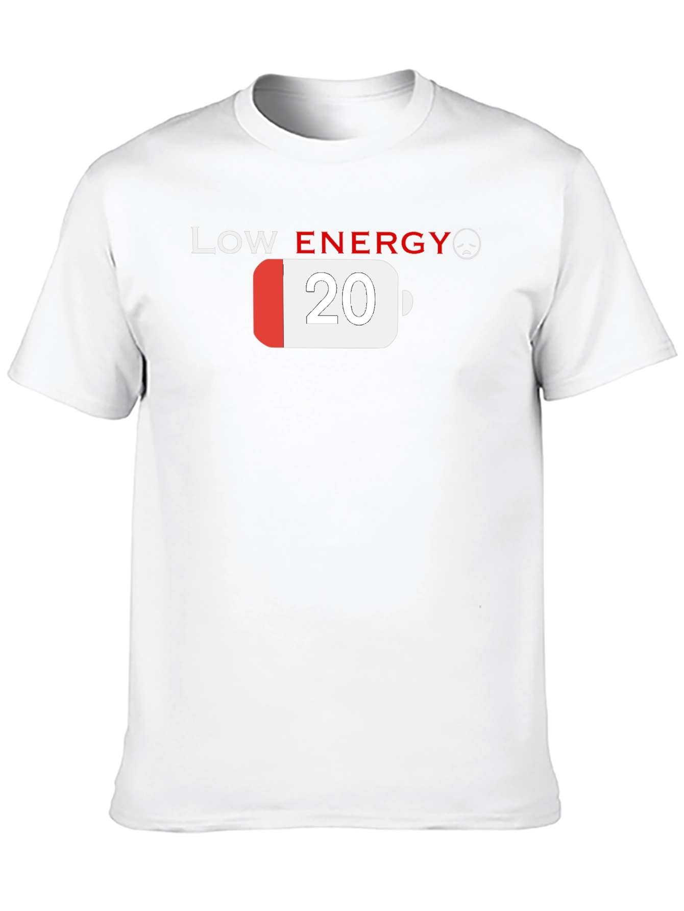 Black Low Energy Graphic T-Shirt - 20% Battery Life! view 10