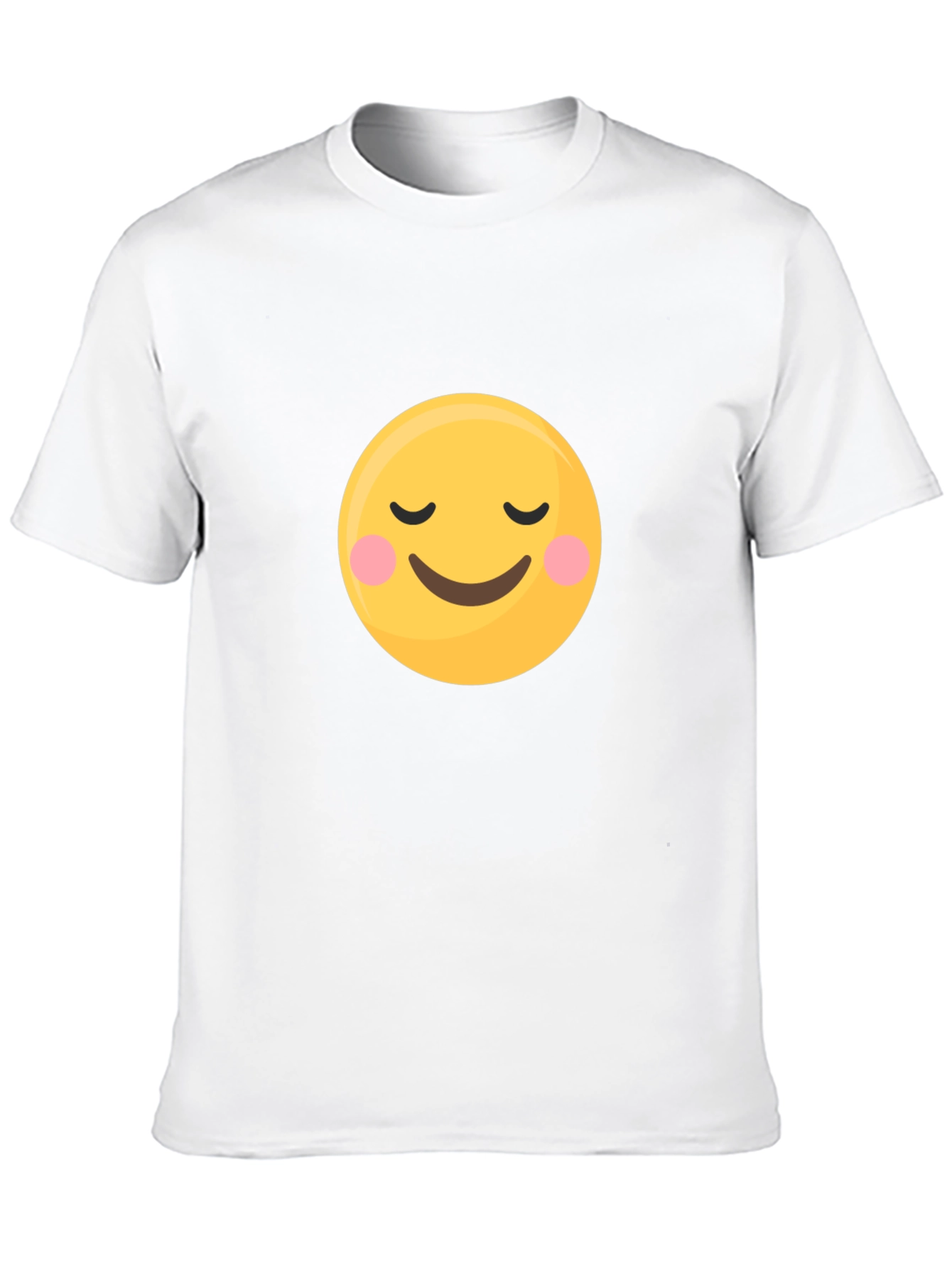 Black Zen Emoji Black T-Shirt view 10