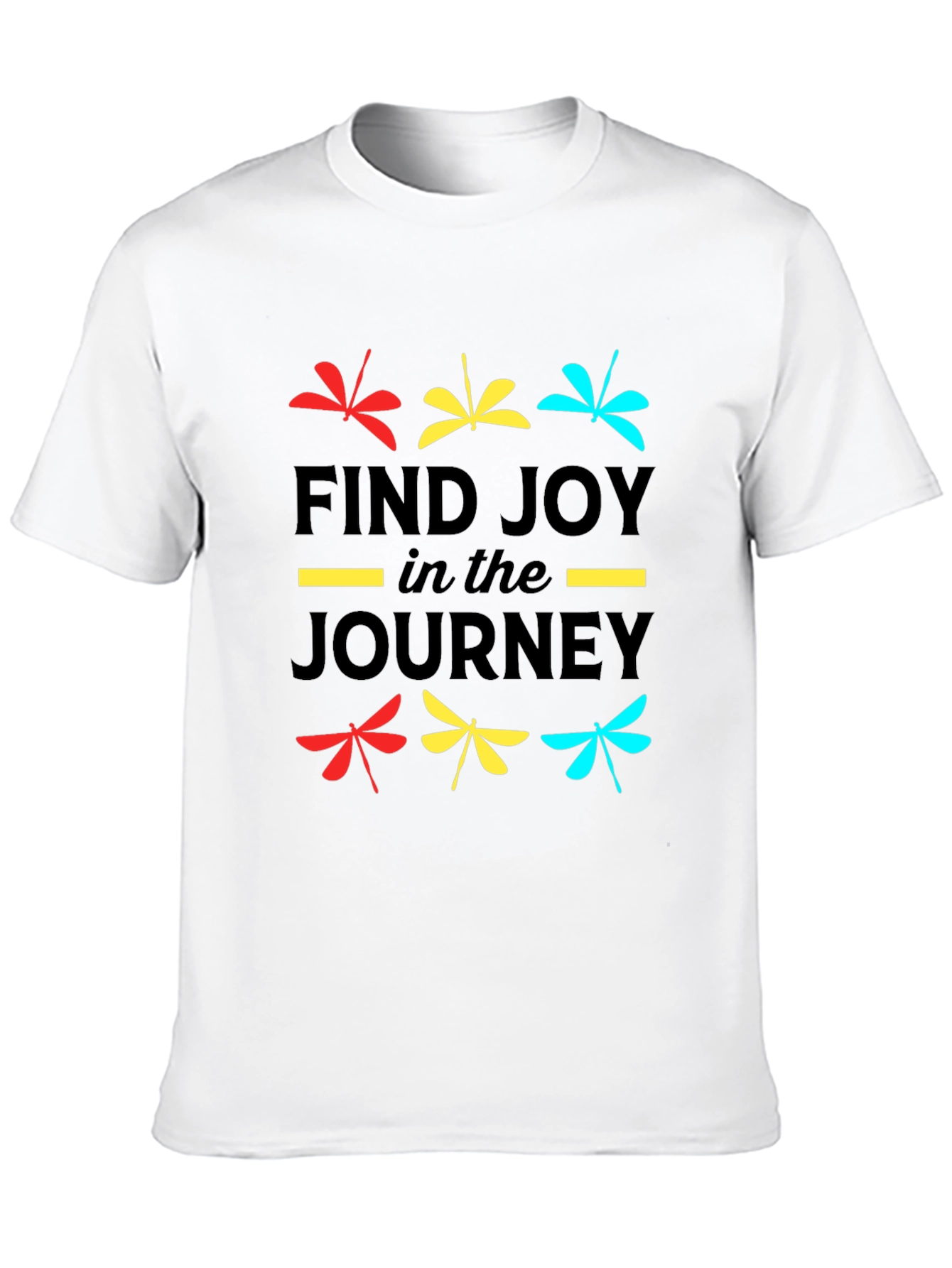 Black Find Joy Dragonfly Graphic Tee view 10
