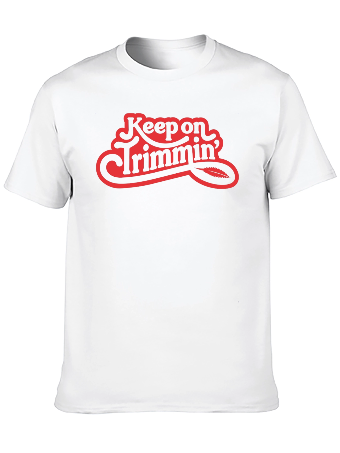 Black Keep on Trimmin' Black T-Shirt view 10