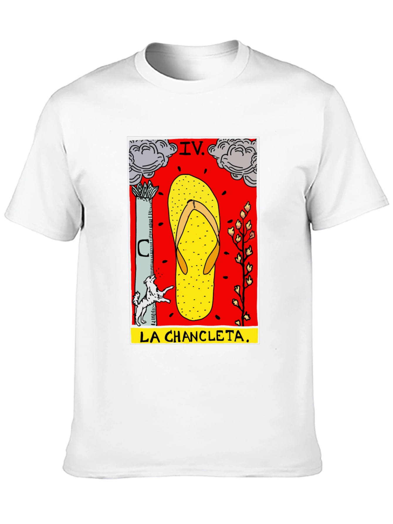 Black La Chanclata Graphic Tee view 10