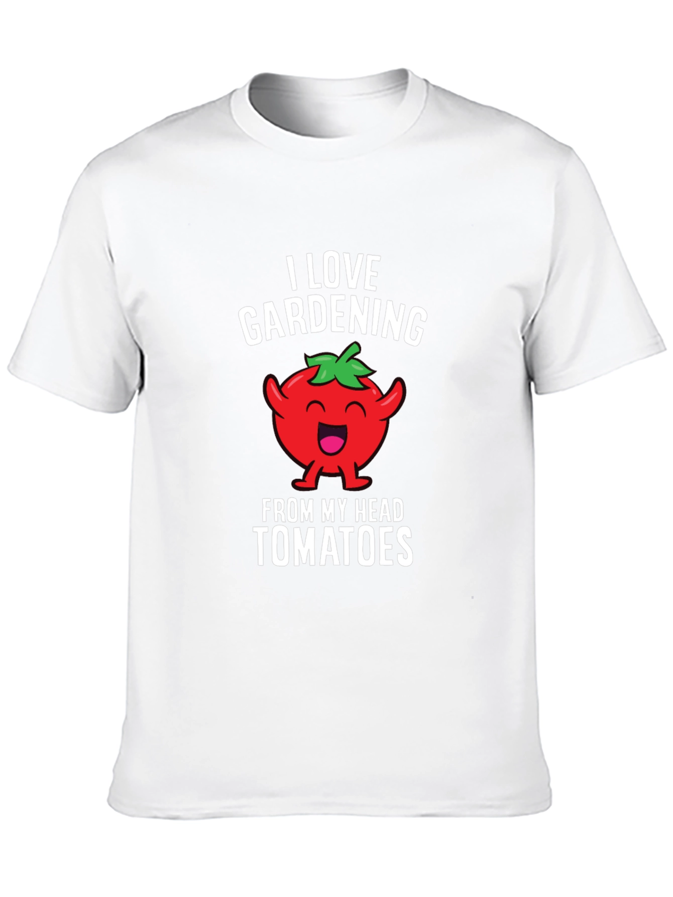 Black Gardening Tomato Head Graphic T-Shirt view 10