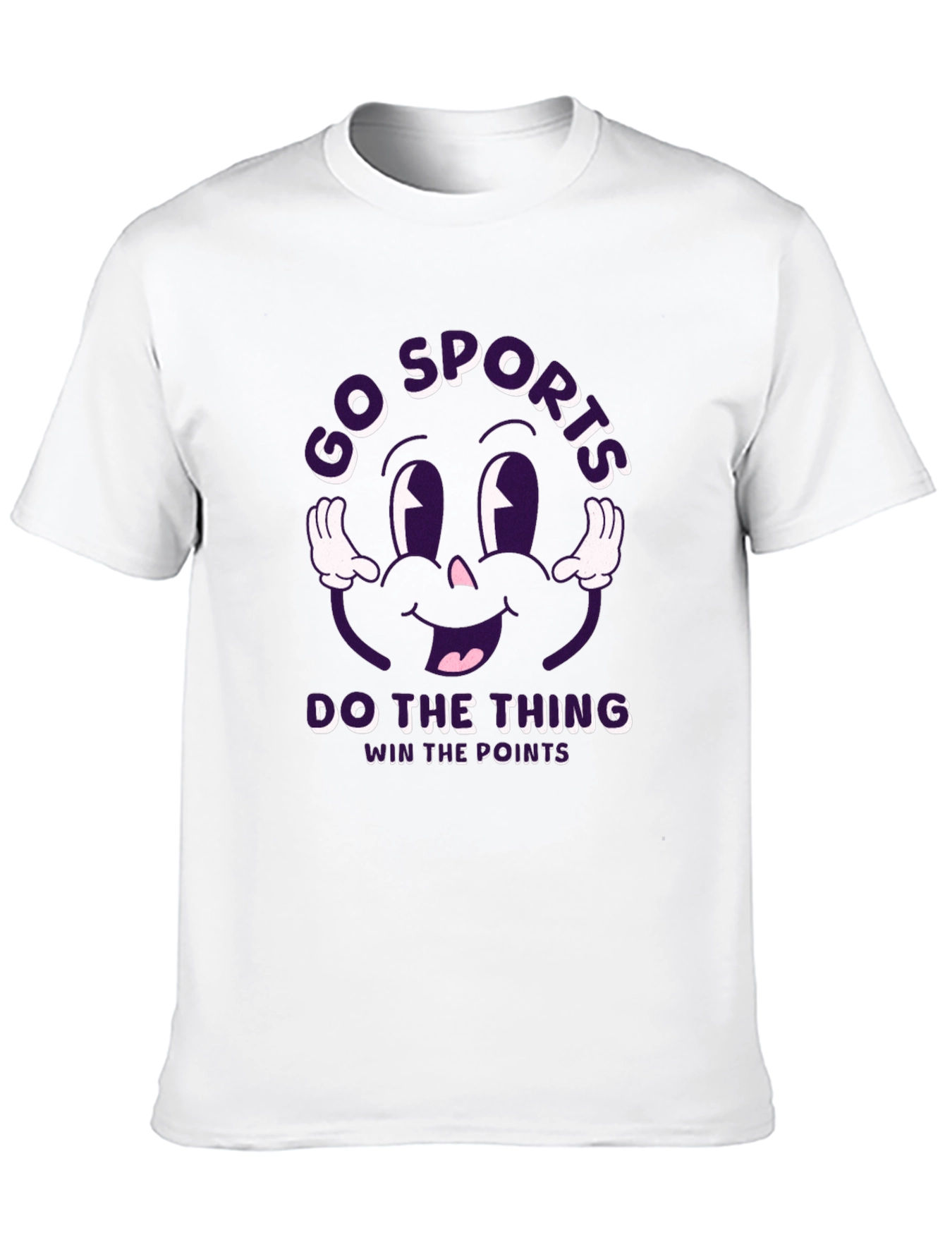 Black Go Sports Graphic Tee - Black Cotton Blend view 10