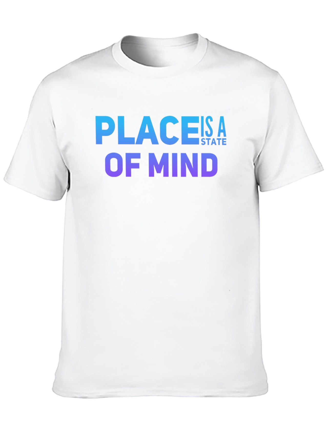 Black Place Is A State Of Mind T-Shirt view 10