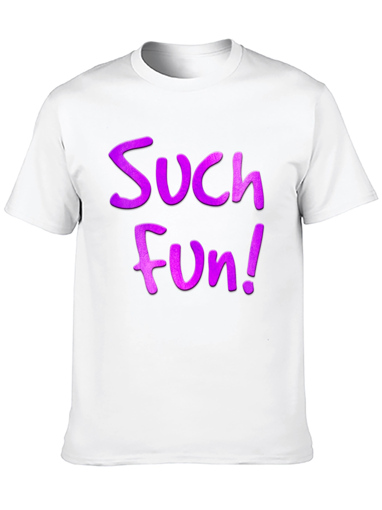 Black Such Fun! Graphic Novelty T-Shirt view 10