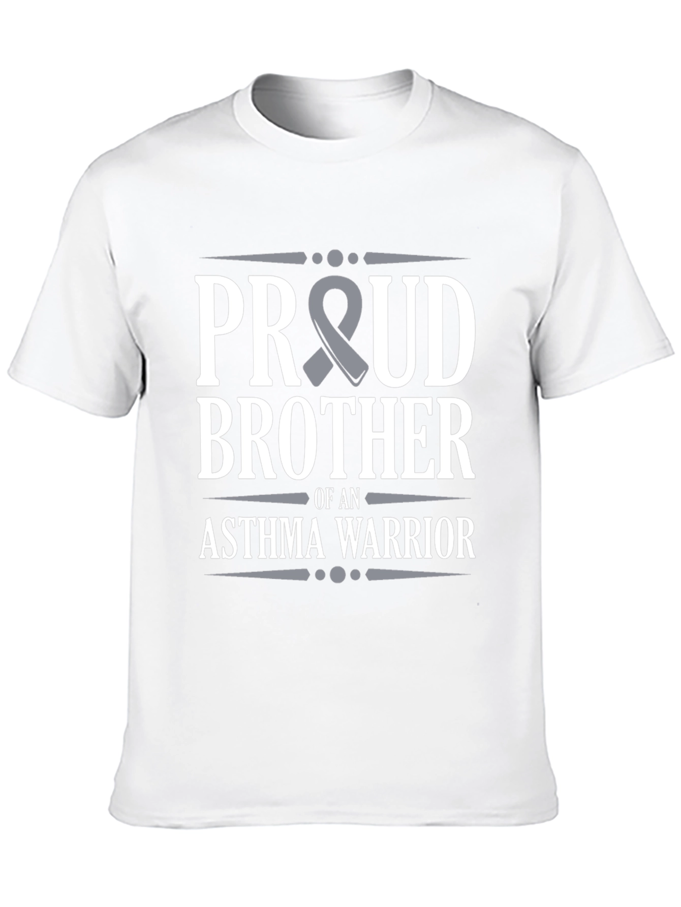 Proud Brother of an Asthma Warrior T-Shirt - 10