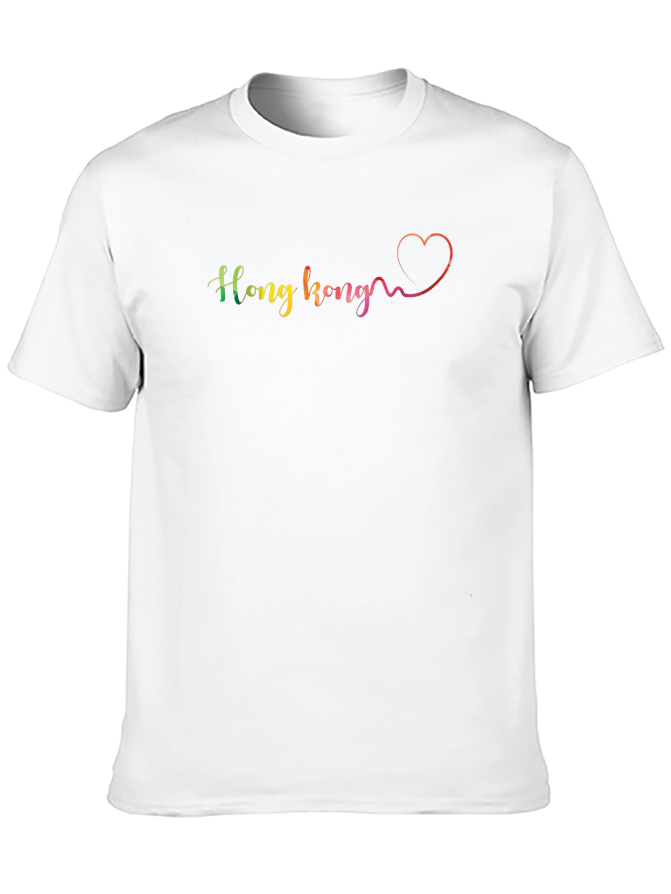 Hong Kong Love Heartbeat T-Shirt - 10