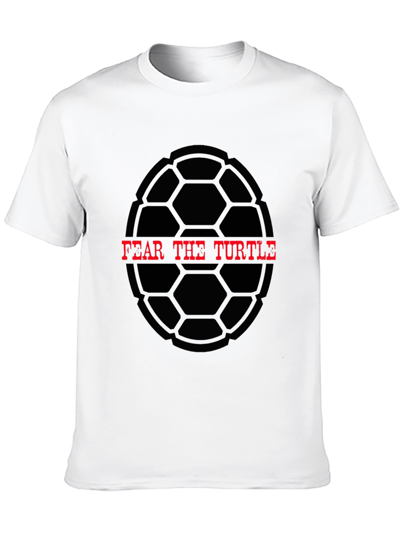 Black Fear The Turtle Graphic Tee - Black view 10