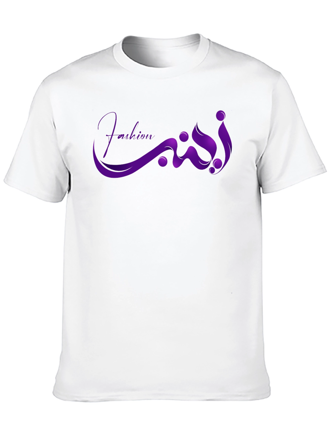 Black Fashion Fusion Tee - Stylish Graphic Design view 10