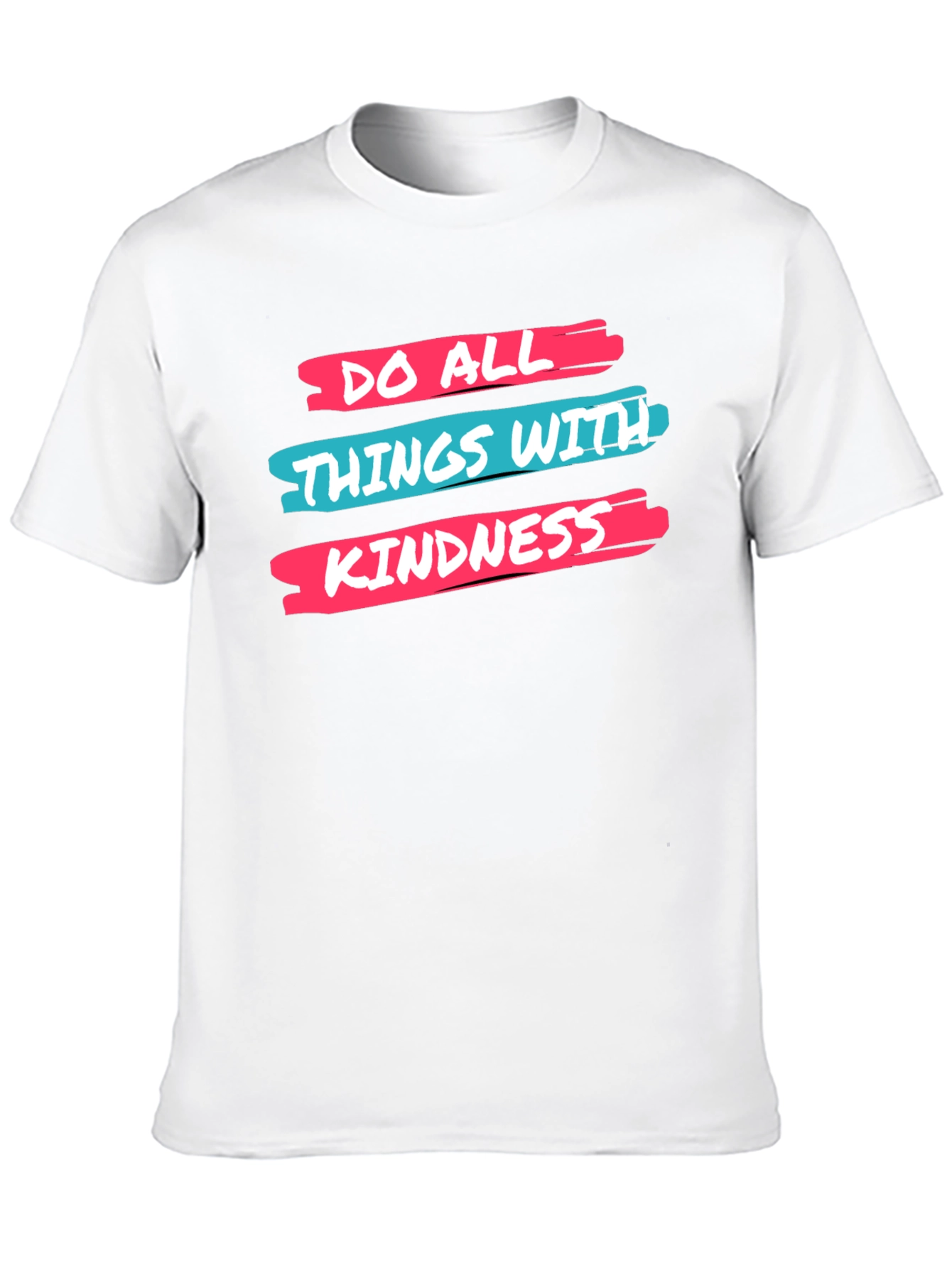 Black Kindness Graphic Tee - Positive Message Shirt view 10
