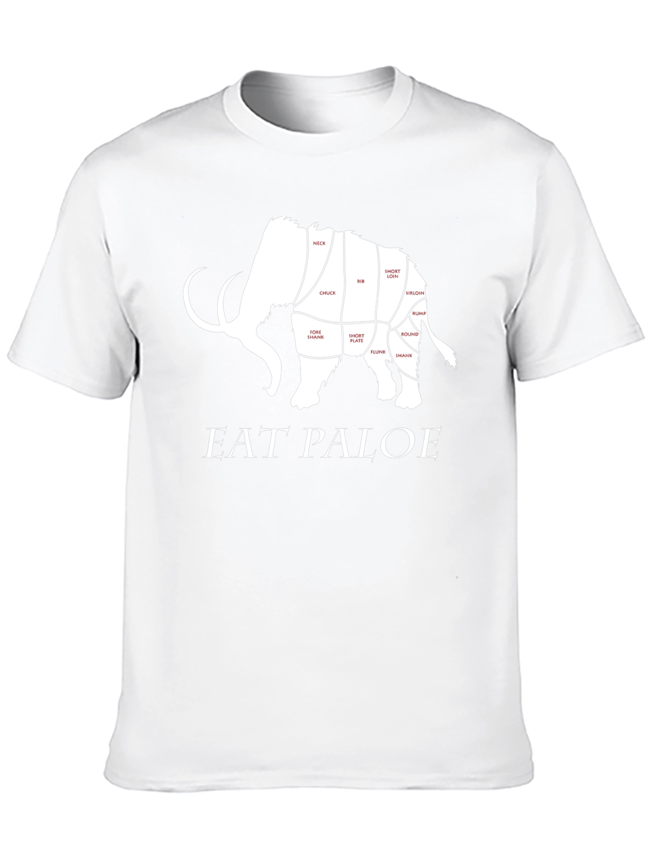 Eat Paloe Mammoth T-Shirt - Black - 10