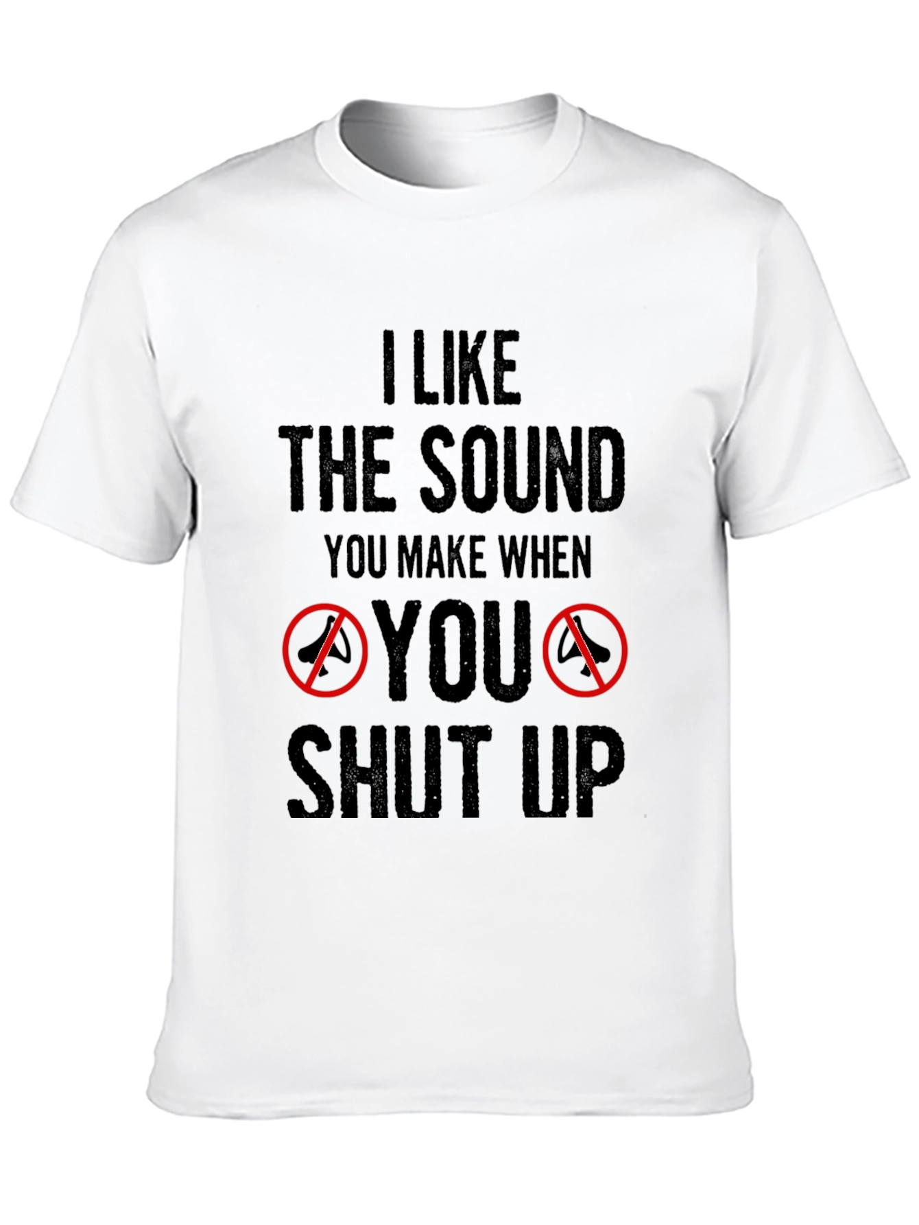 Black I Like the Sound T-Shirt view 10