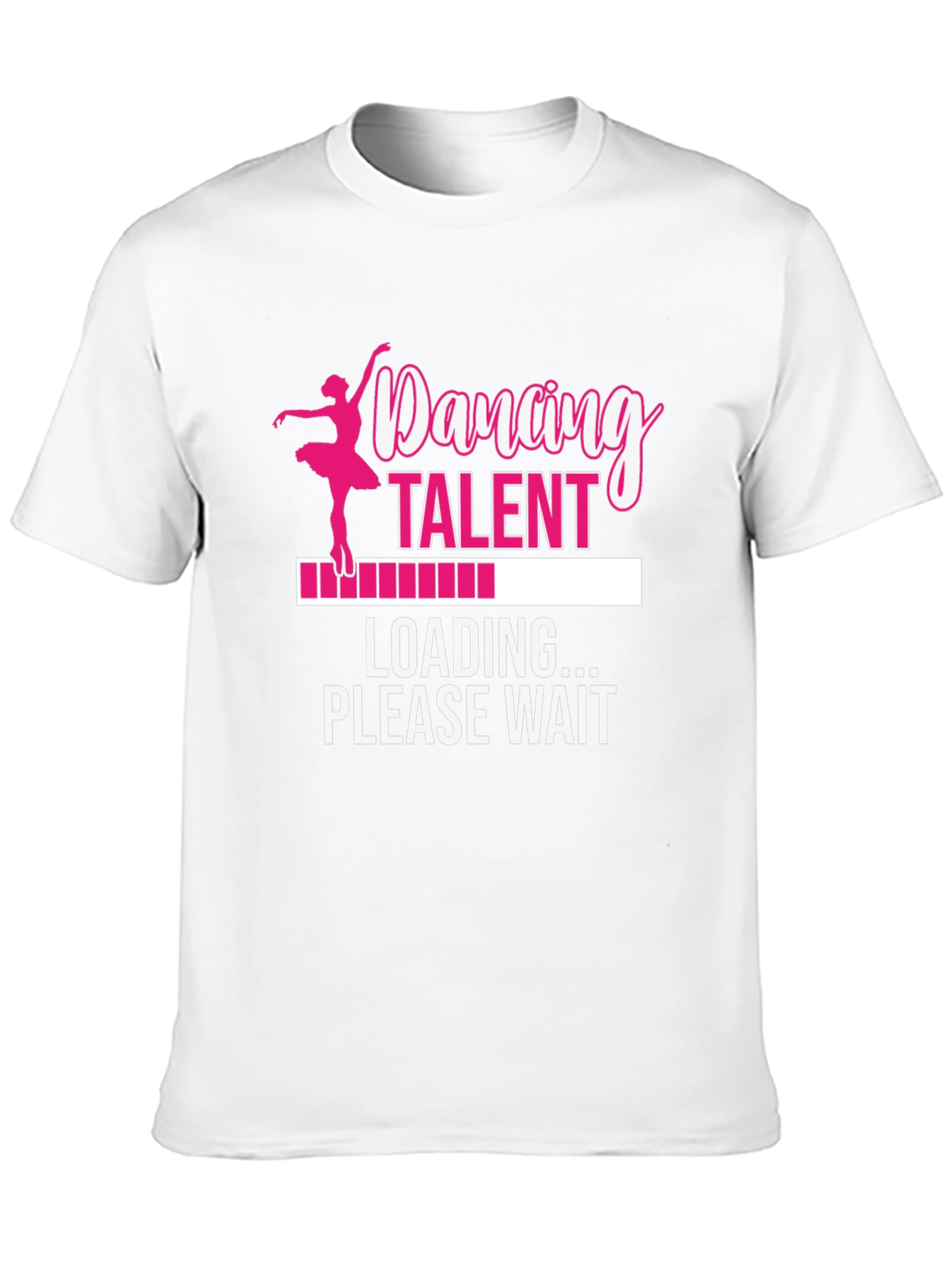 Black Dancing Talent Loading T-Shirt view 10