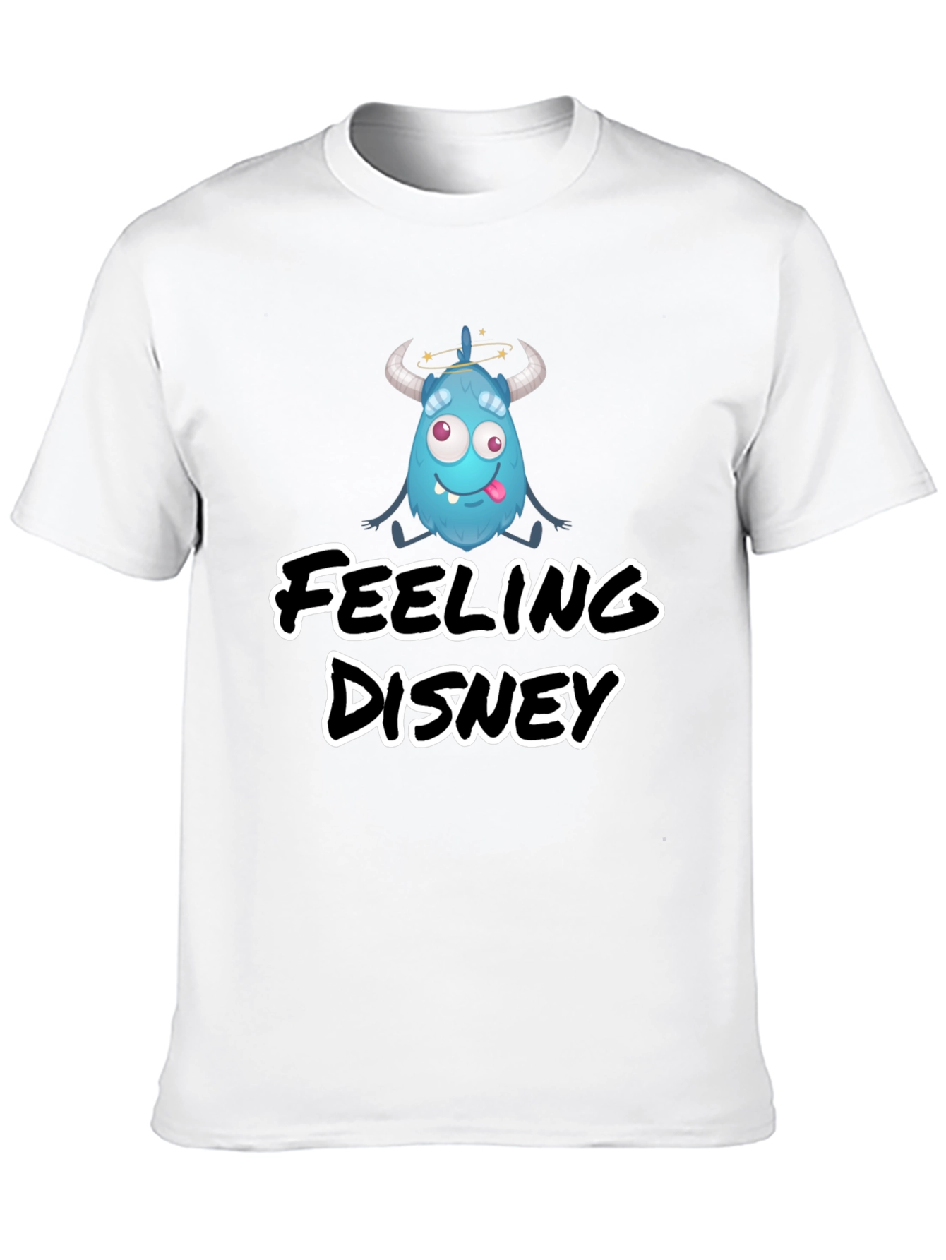 Black Feeling Disney Black T-Shirt view 10