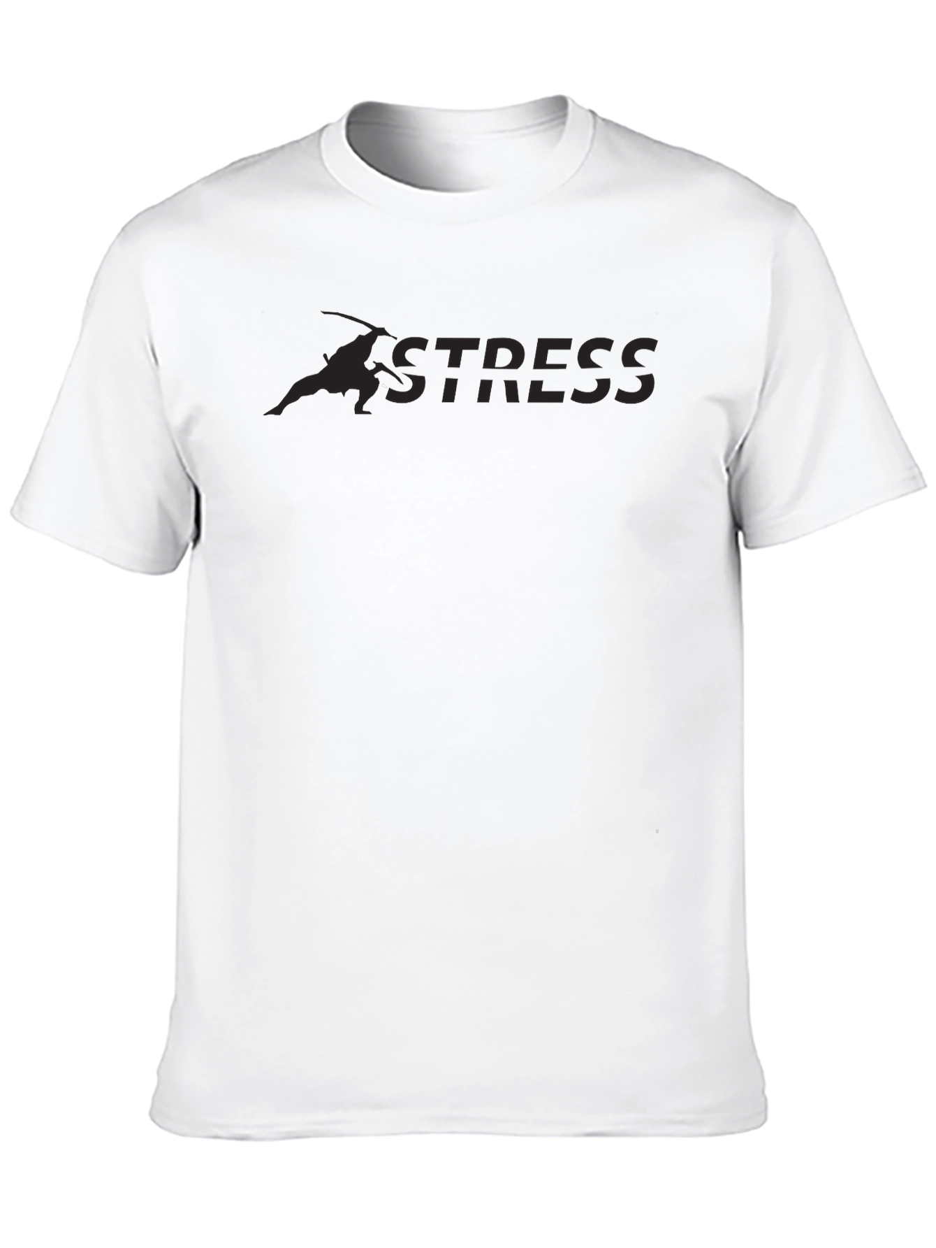 Black Anti-Stress Black T-Shirt view 10