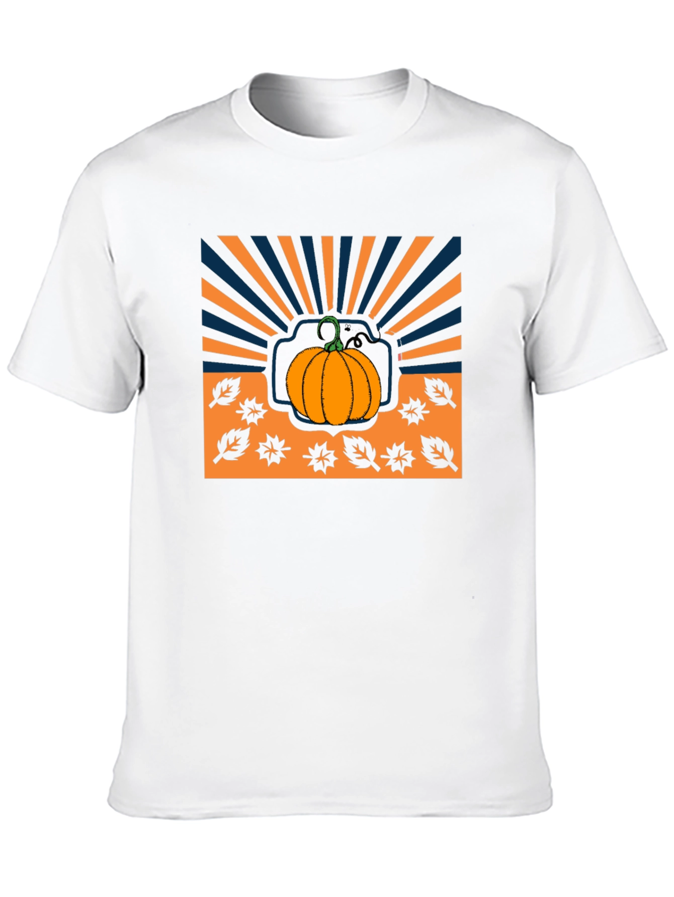 Pumpkin Graphic Tee - Festive Fall Apparel - 10