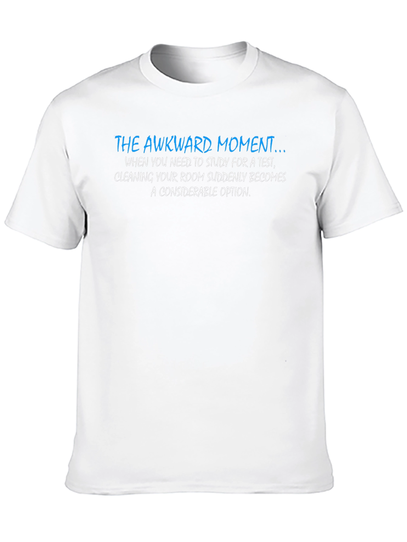 Black Awkward Moment Study T-Shirt view 10