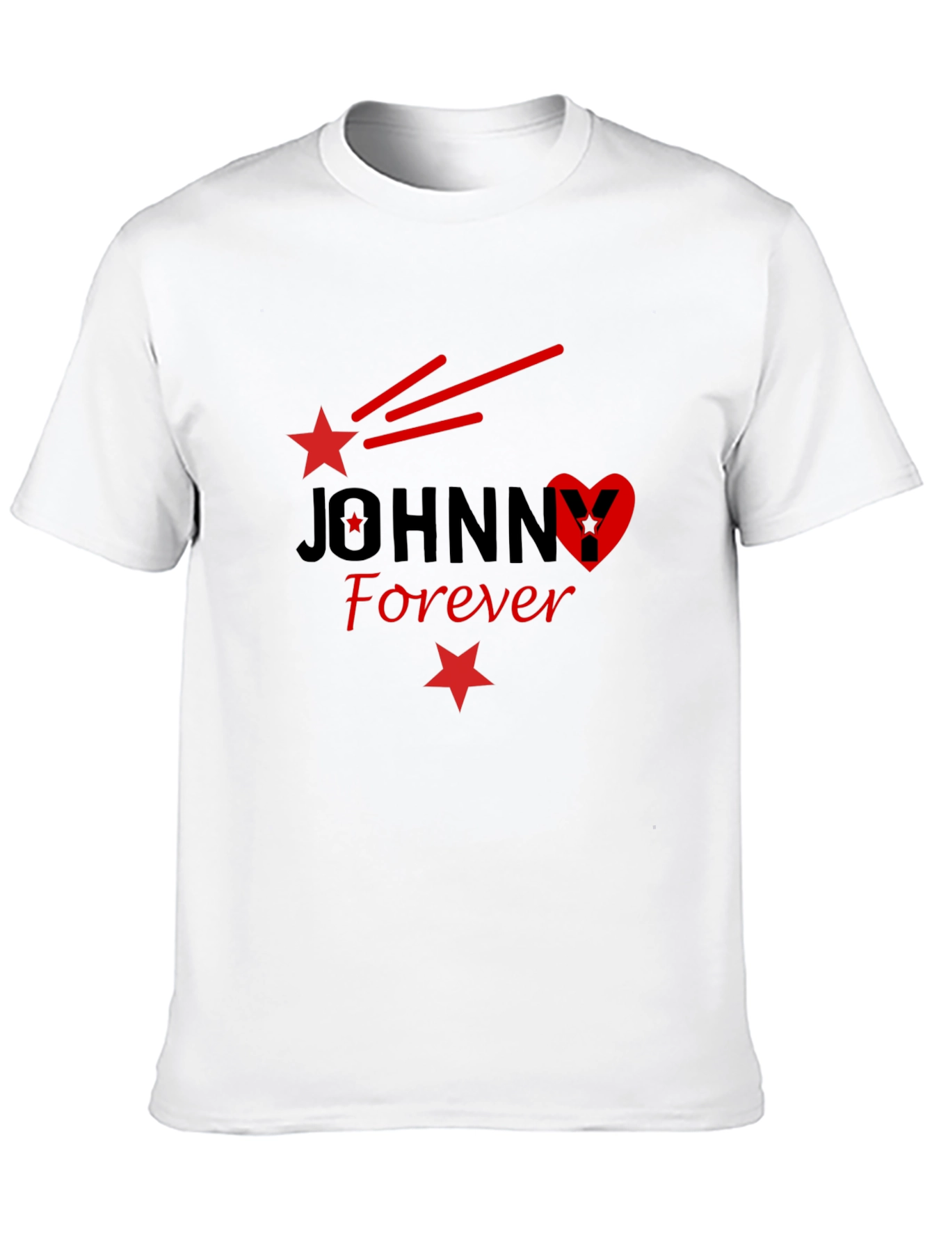 Black Johnny Forever Graphic Tee - Black view 10
