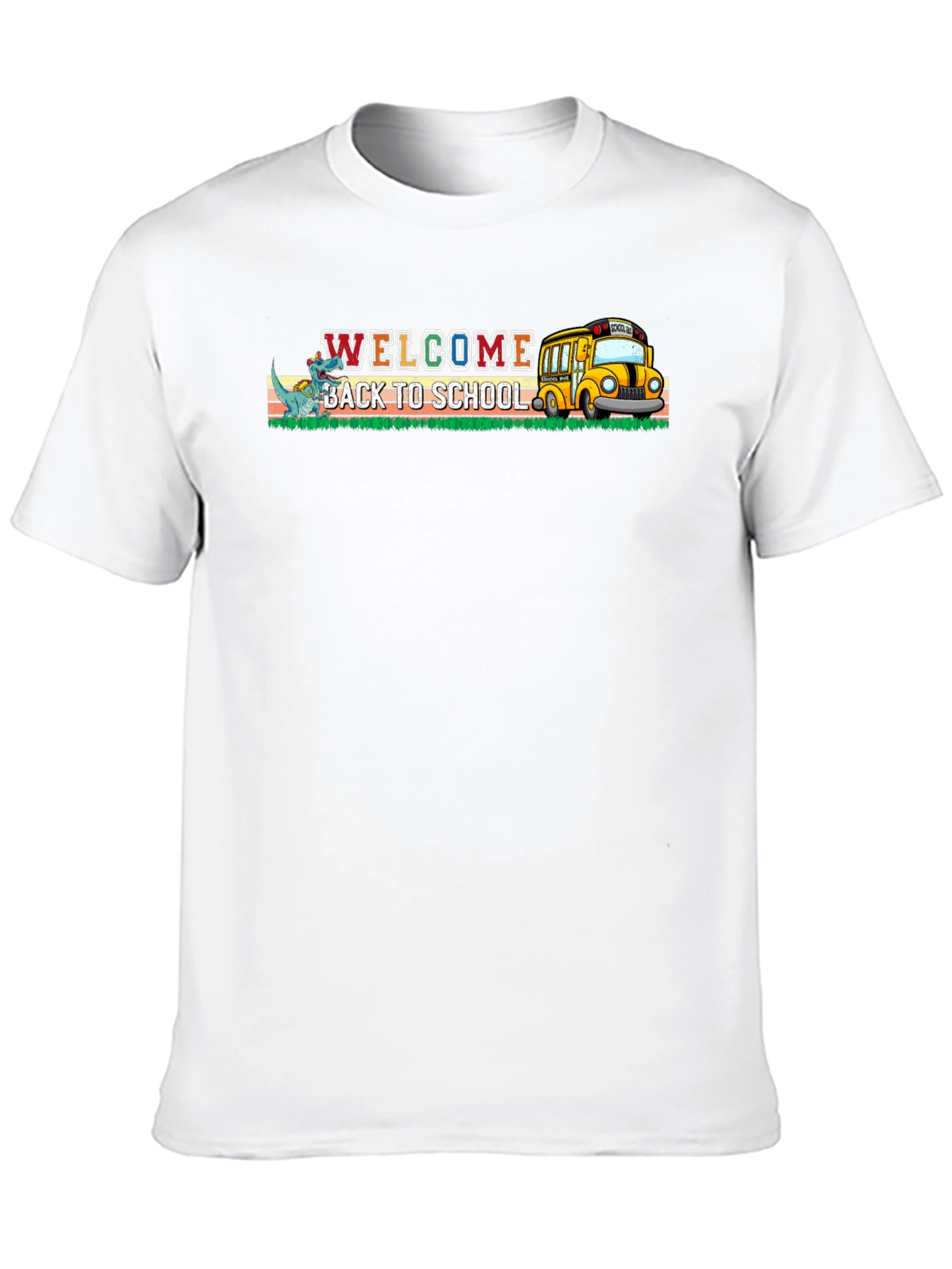 Black Welcome Back to School T-Shirt view 10
