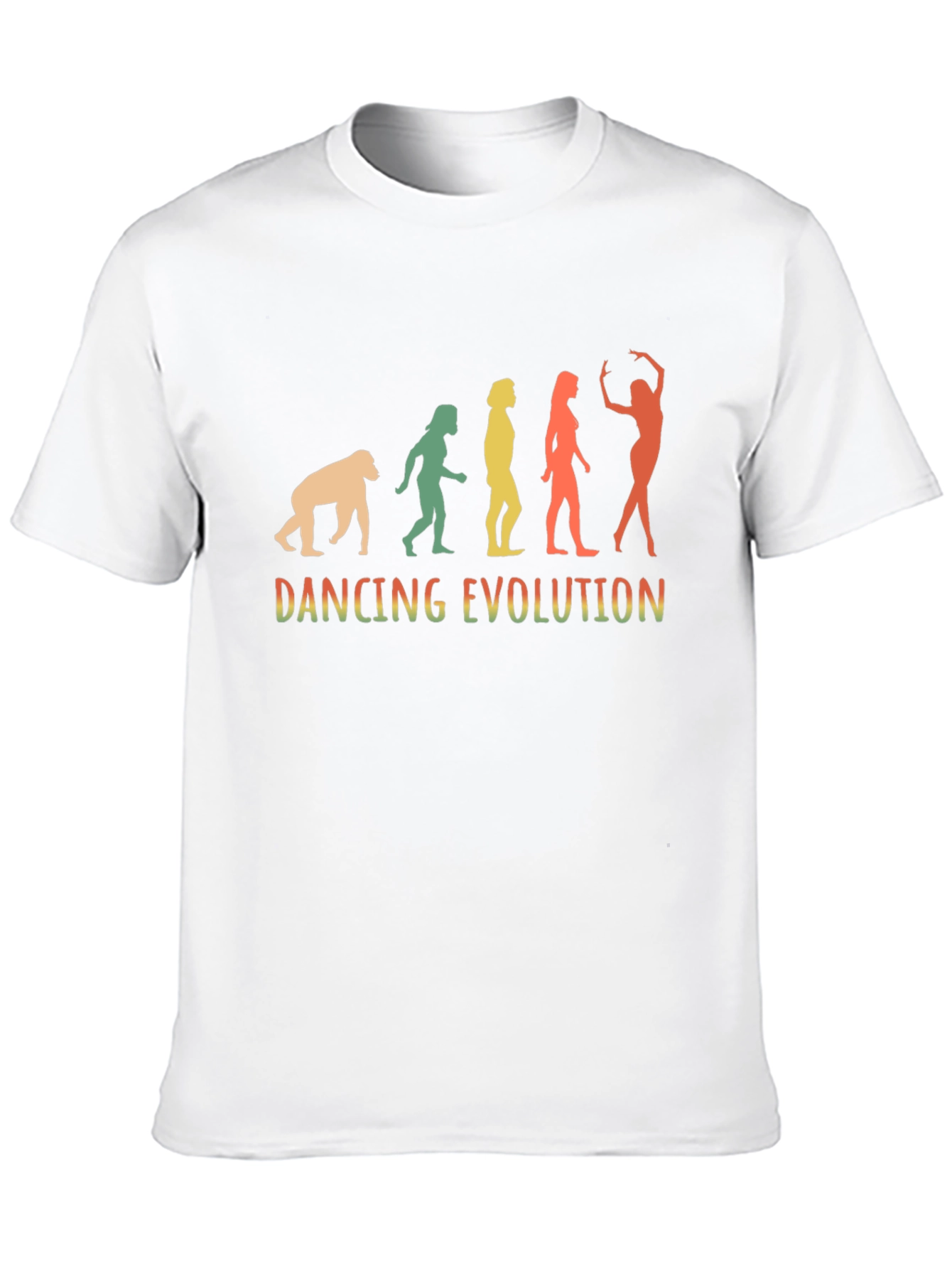 Black Dancing Evolution Graphic Tee - Unisex view 10