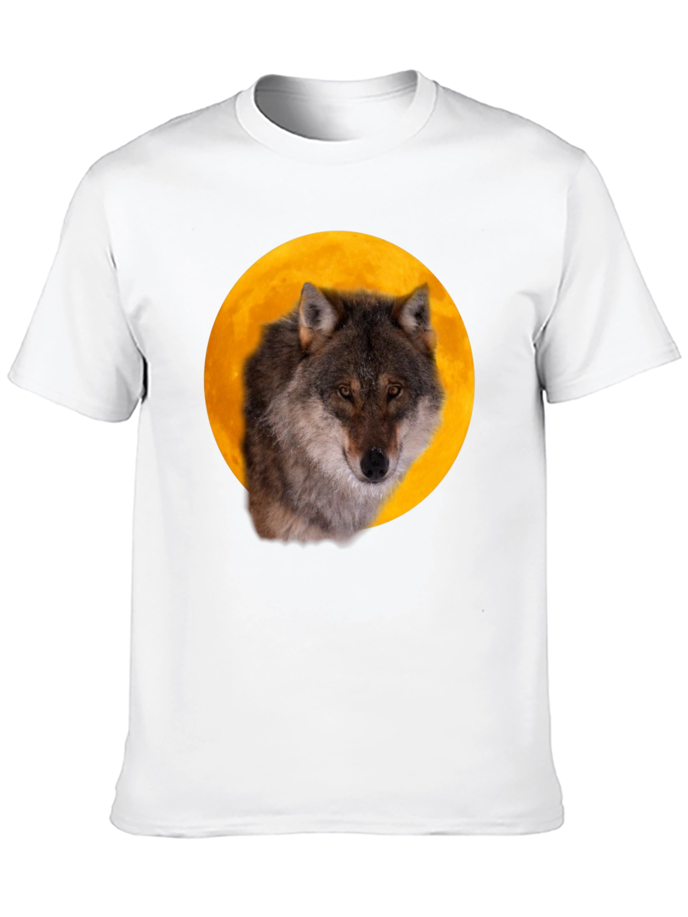 Black Wolf Moon Graphic Tee - Black view 10