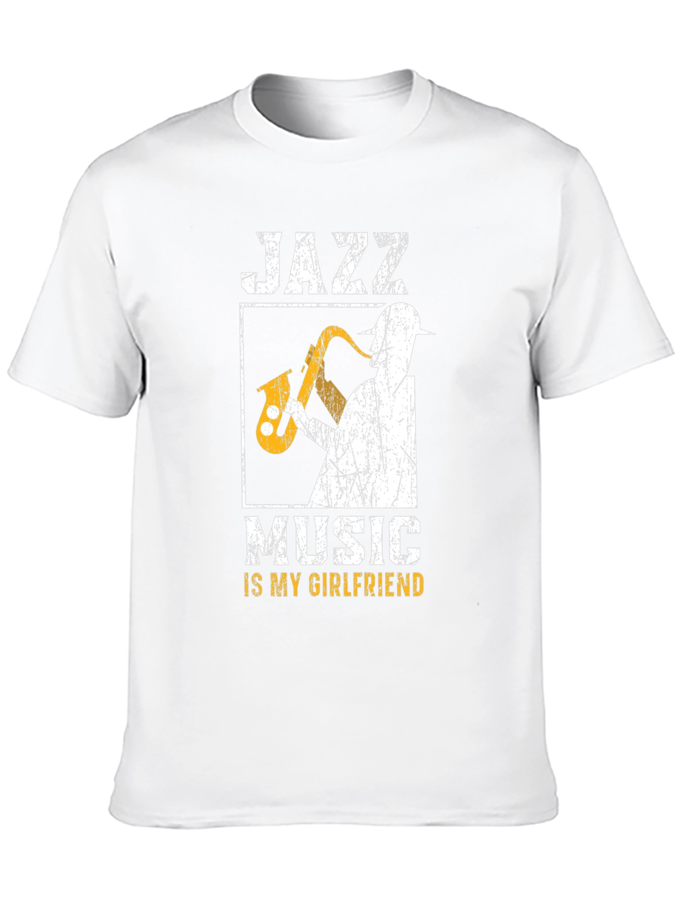 Black Jazz Music is My Girlfriend T-Shirt view 10