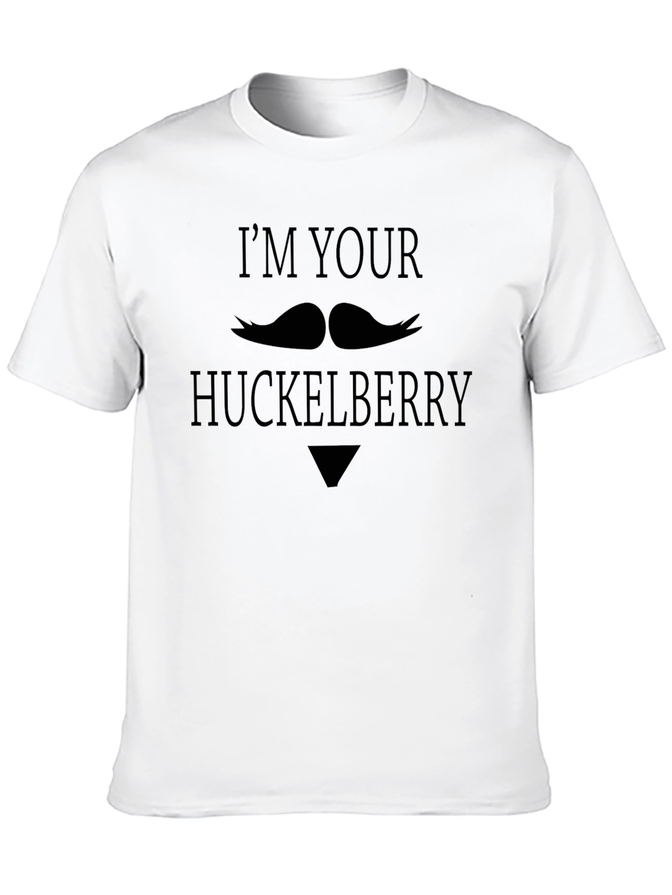 Black I'm Your Huckleberry T-Shirt - Western Movie Tee view 10