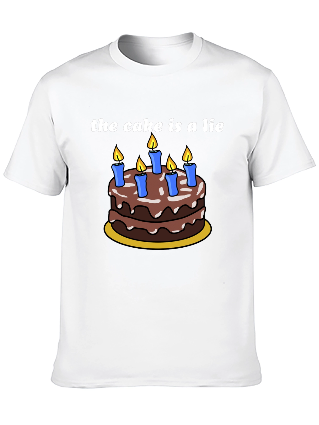 Black Cake is a Lie Graphic T-Shirt view 10