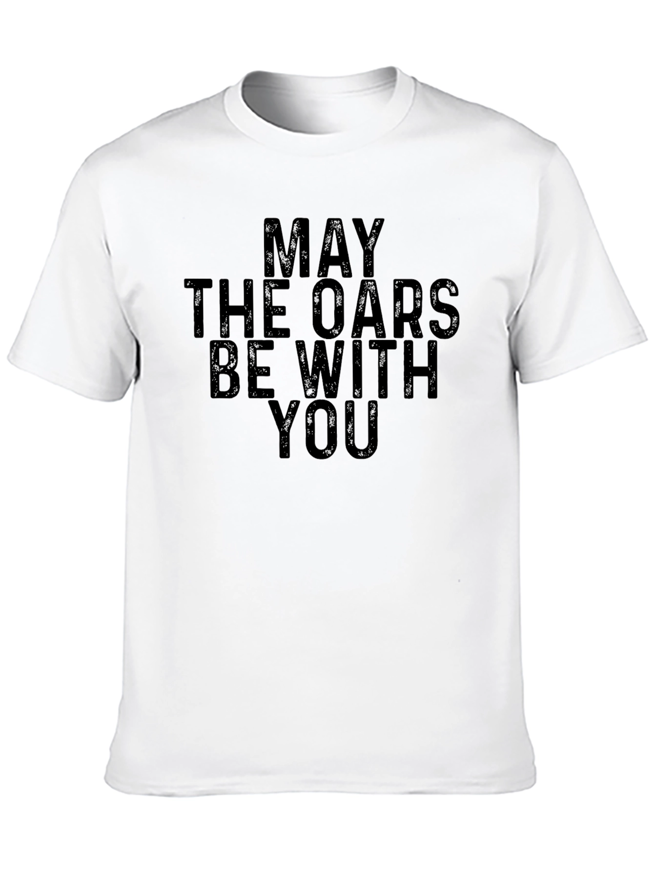 Black May the Oars Be With You - Graphic T-Shirt view 10